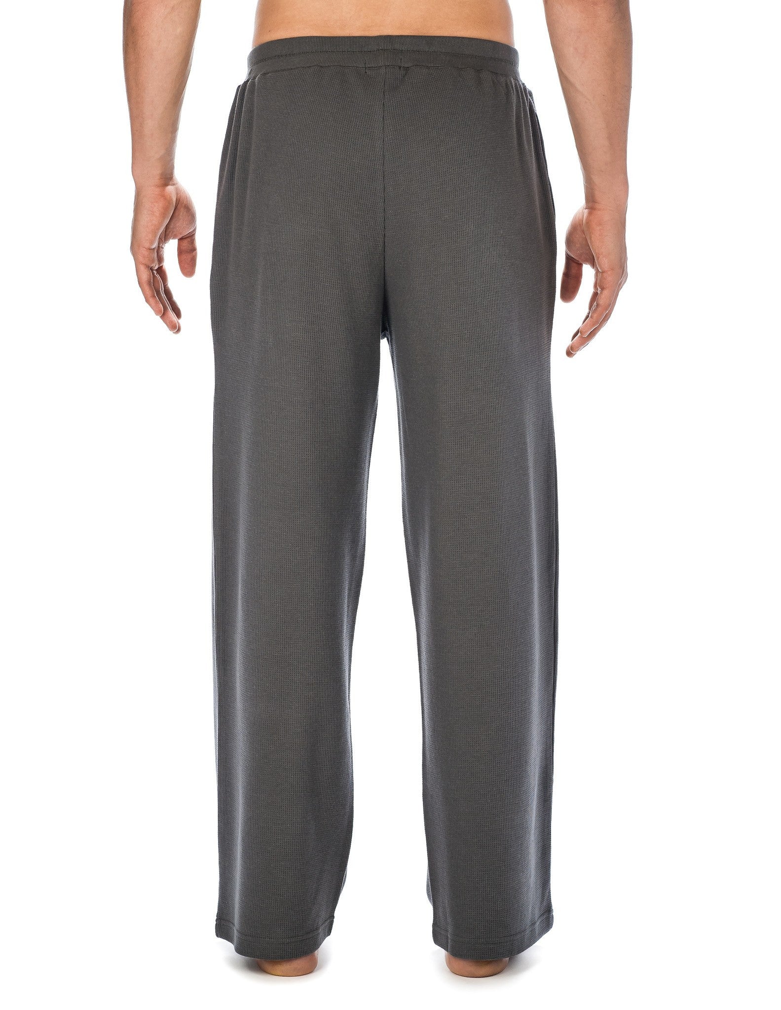Noble Mount Men's Waffle Knit Thermal Lounge Pant