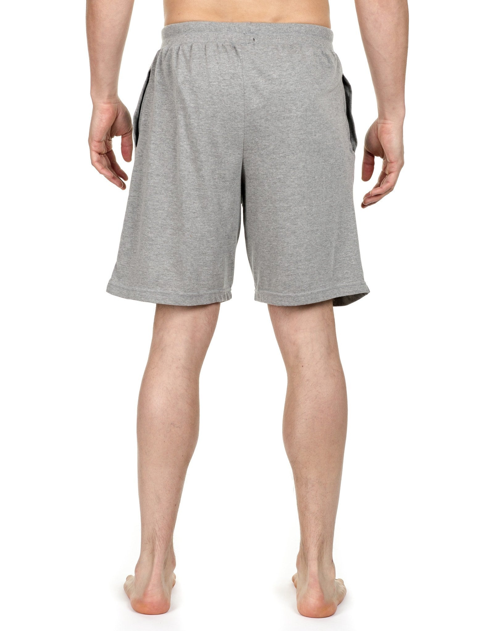 Noble Mount Men's 2-Pack Premium Knit Lounge Shorts