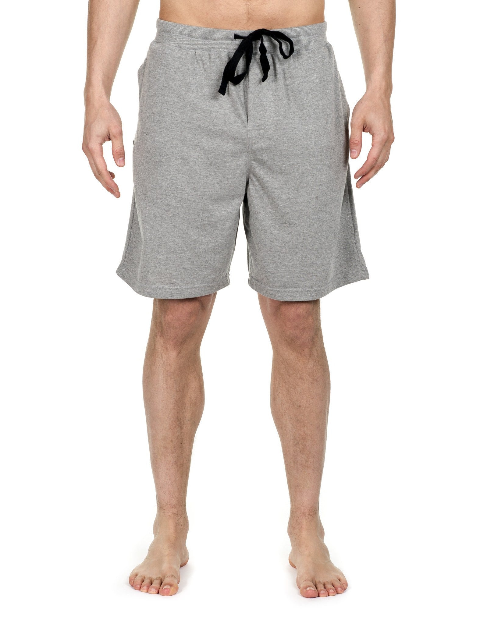 Noble Mount Men's 2-Pack Premium Knit Lounge Shorts