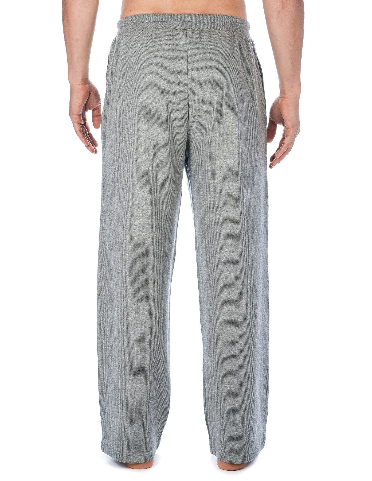 Noble Mount Men's Waffle Knit Thermal Lounge Pant