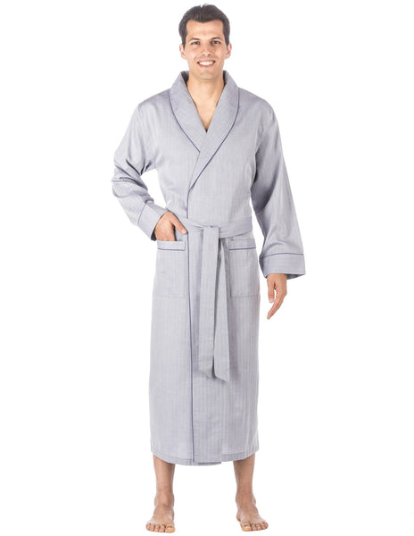 Men's Premium 100% Cotton Full-Length Robe – Noble Mount