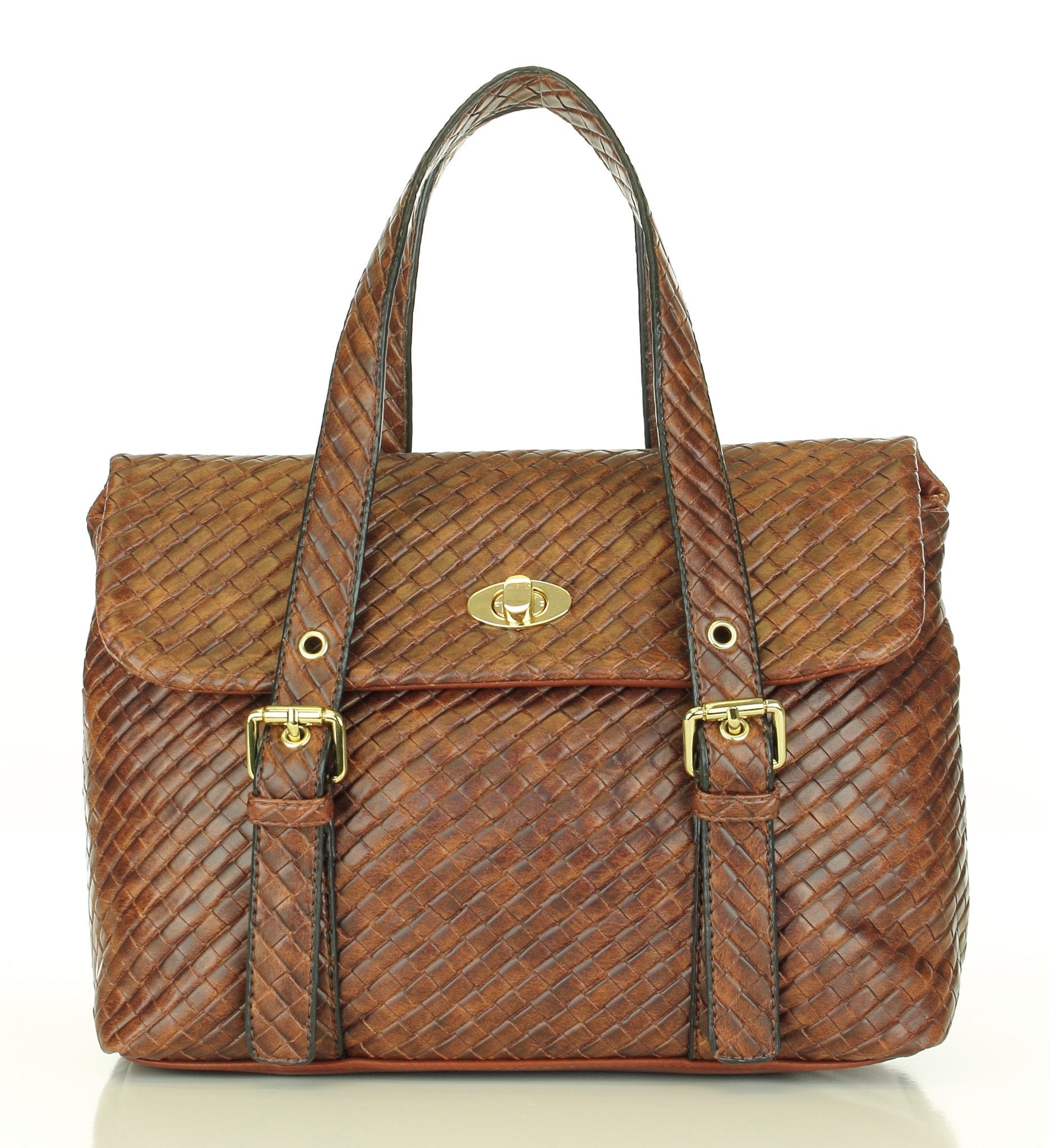 Weave Texture Looker Satchel Bag – Noble Mount