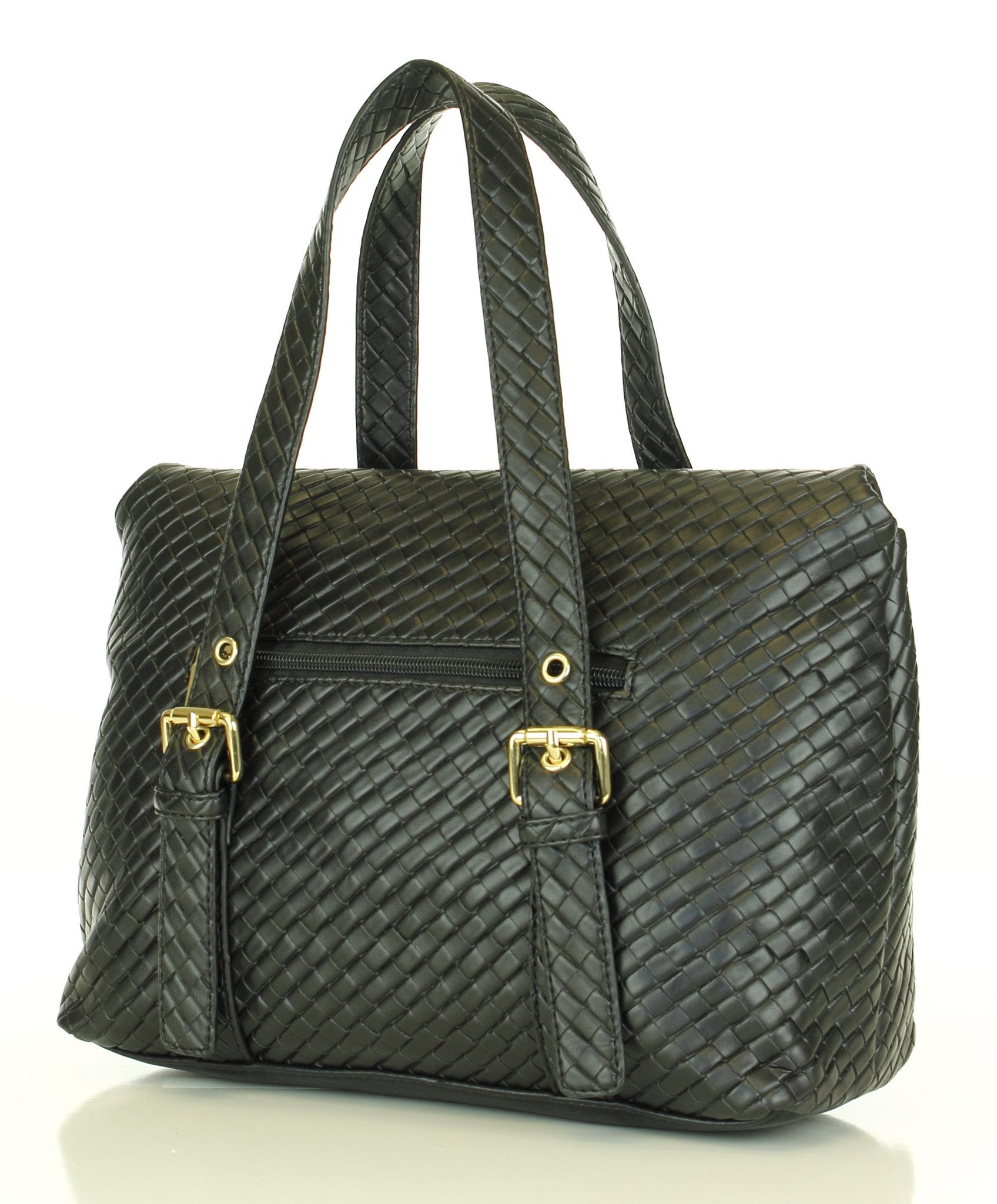 Weave Texture Looker Satchel Bag – Noble Mount