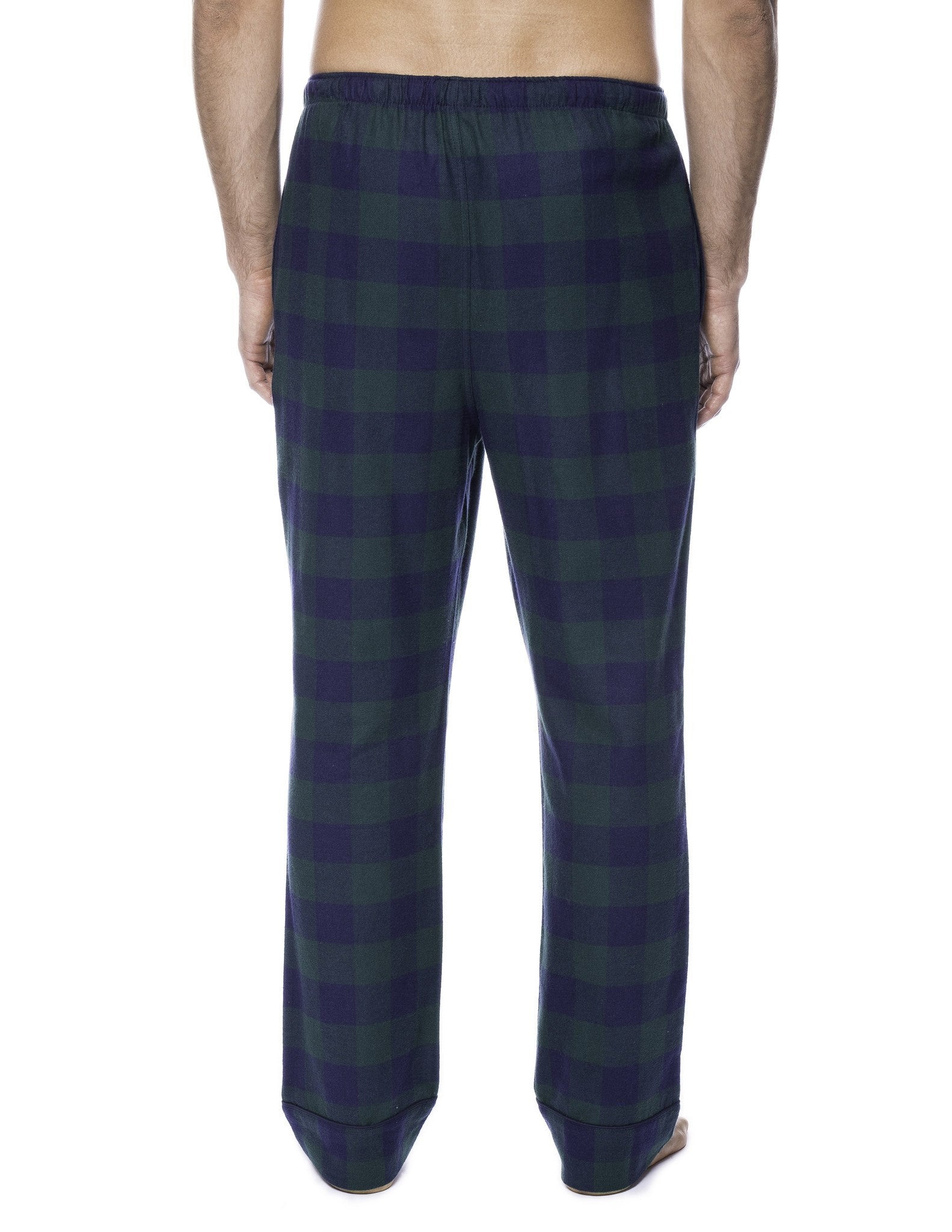 Mens 100 Cotton Flannel Lounge Pants 2 Pack Noble Mount 2904