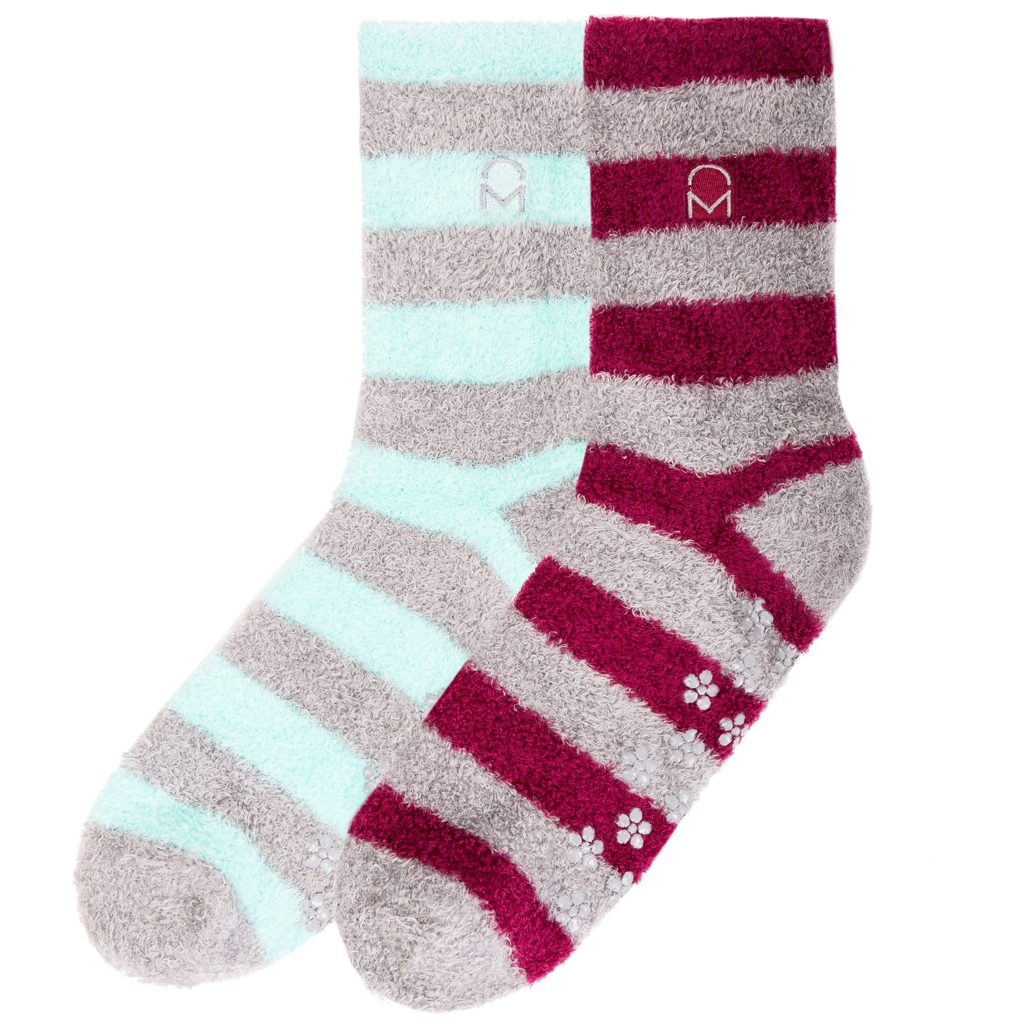 Women's Soft Anti-Skid Winter Feather Socks - 2-Pairs – Noble Mount