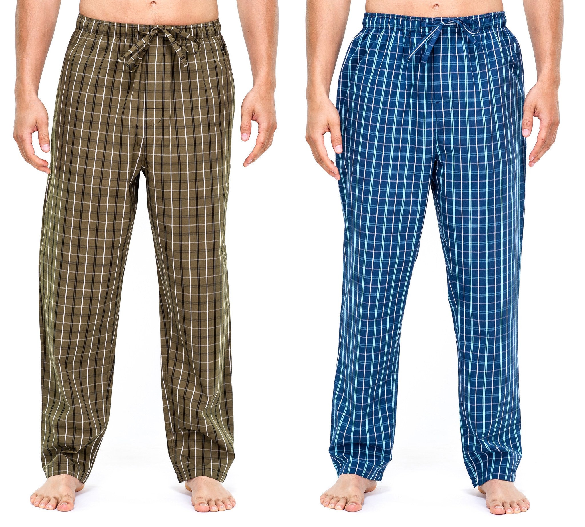 Men's Premium Cotton Lounge/Sleep Pants - 2 Pack – Noble Mount