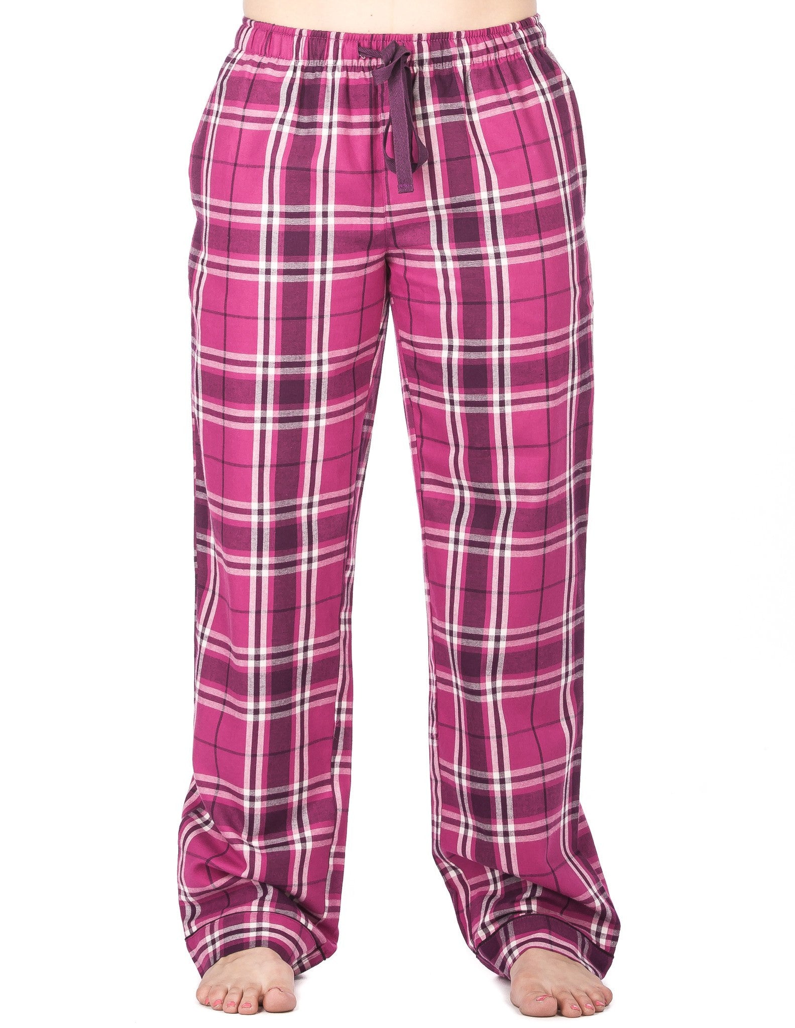 Relaxed Fit Womens Premium 100% Cotton Flannel Lounge Pants – Noble Mount