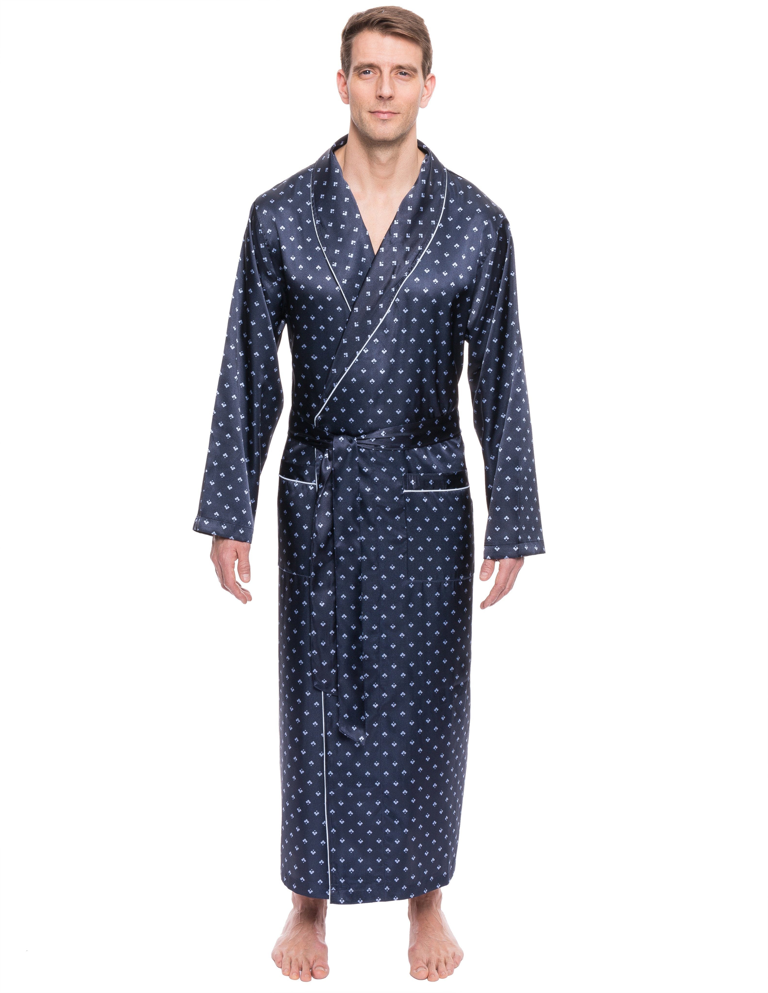 Men's Satin Robe – Noble Mount