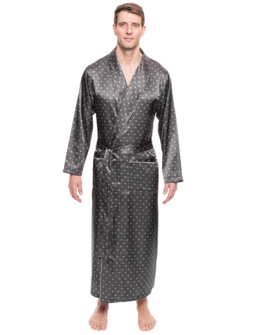 Men's Satin Robes - Classic Prints and Colors – Noble Mount