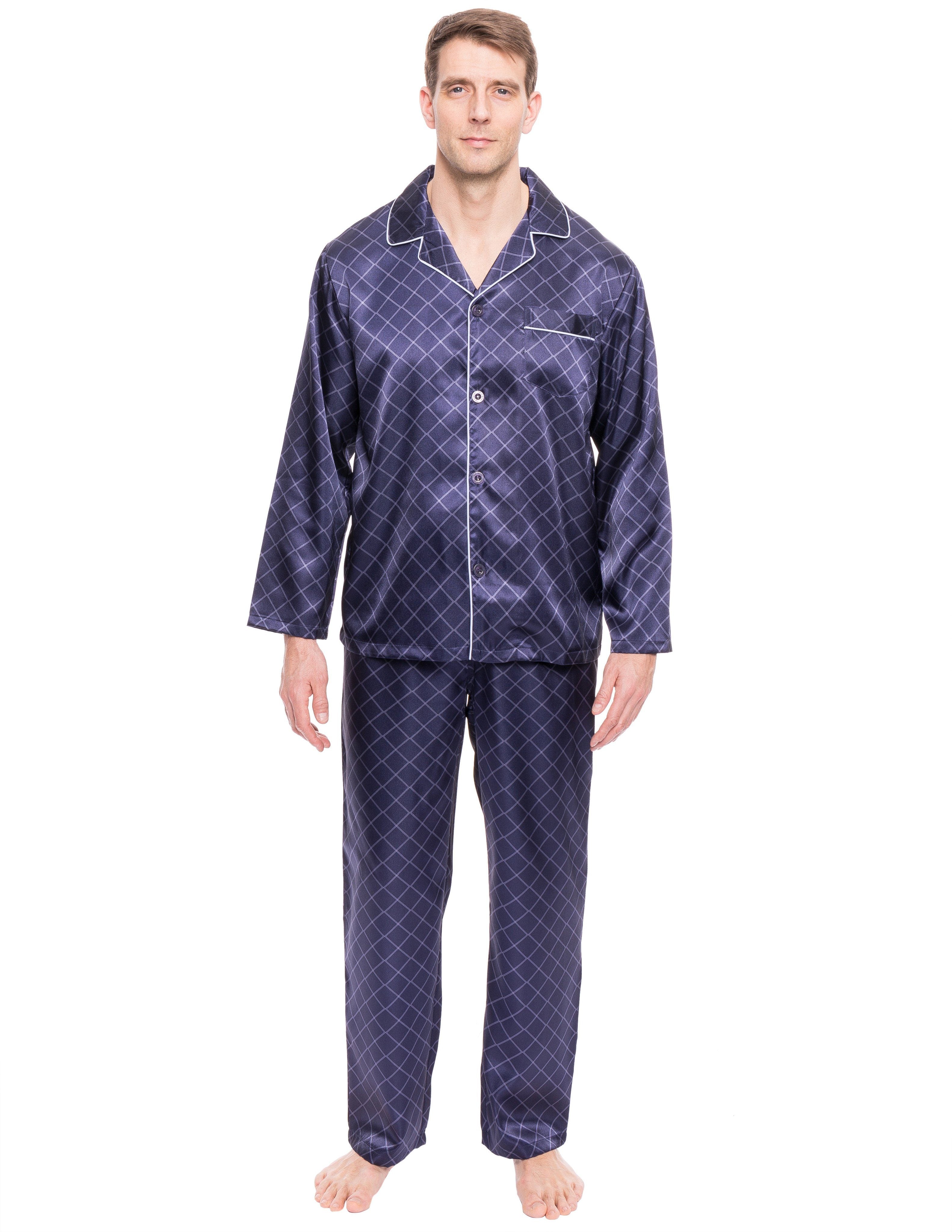 Mens Satin Sleepwear/Pajama Set – Noble Mount