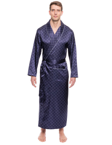 Men's Satin Robes - Classic Prints and Colors – Noble Mount