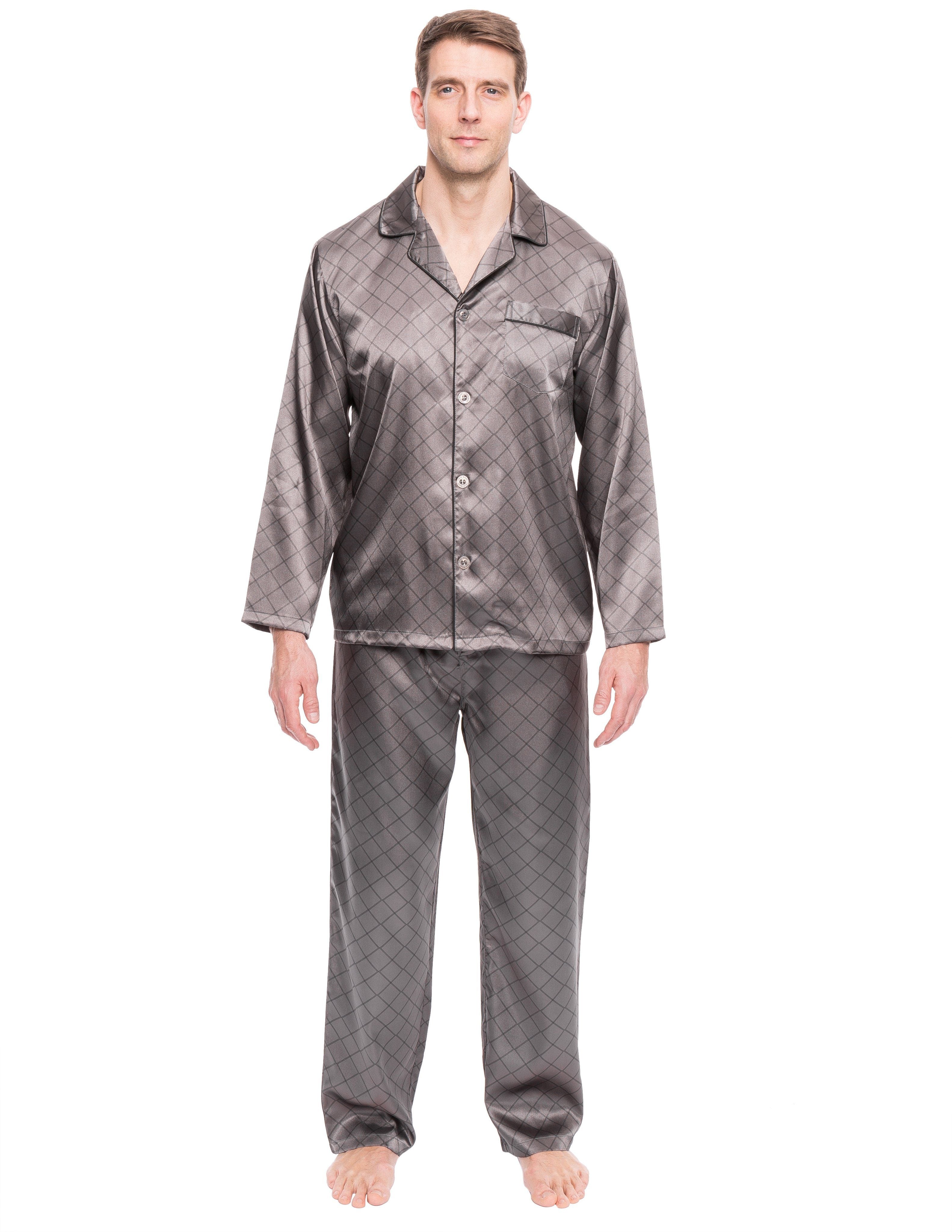 Mens Satin Sleepwear/Pajama Set – Noble Mount