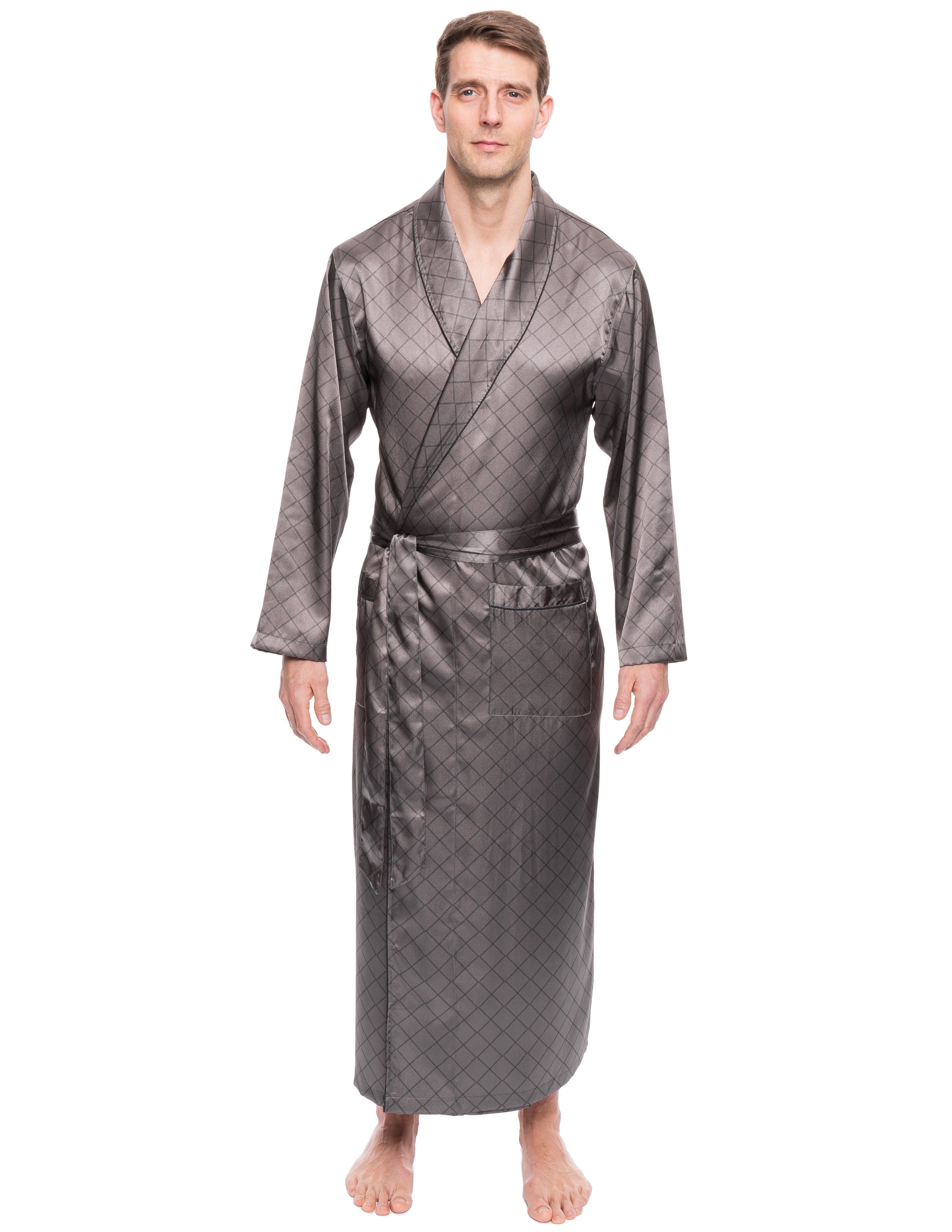 Men's Satin Robe – Noble Mount
