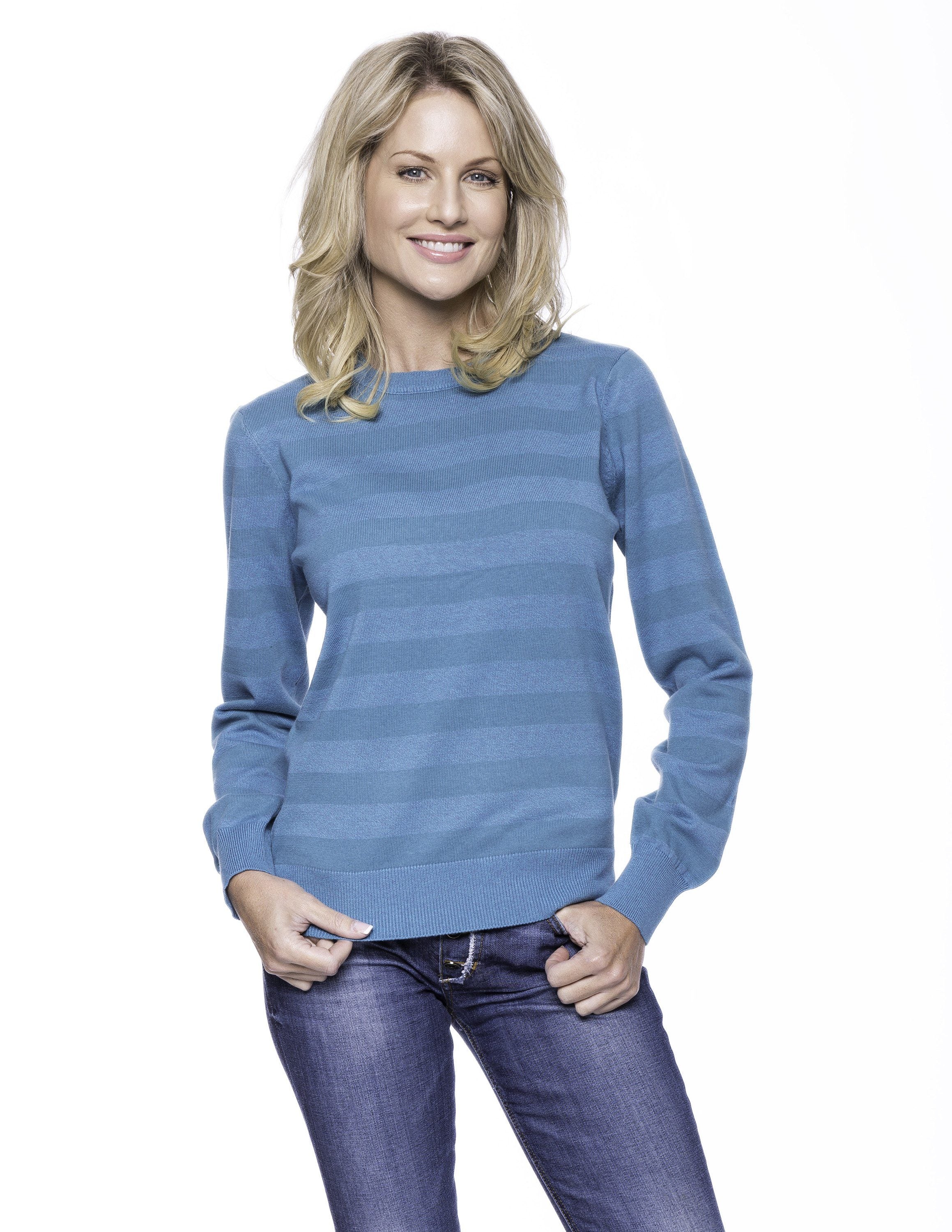 Women's Premium 100% Cotton Crew Neck Sweater – Noble Mount