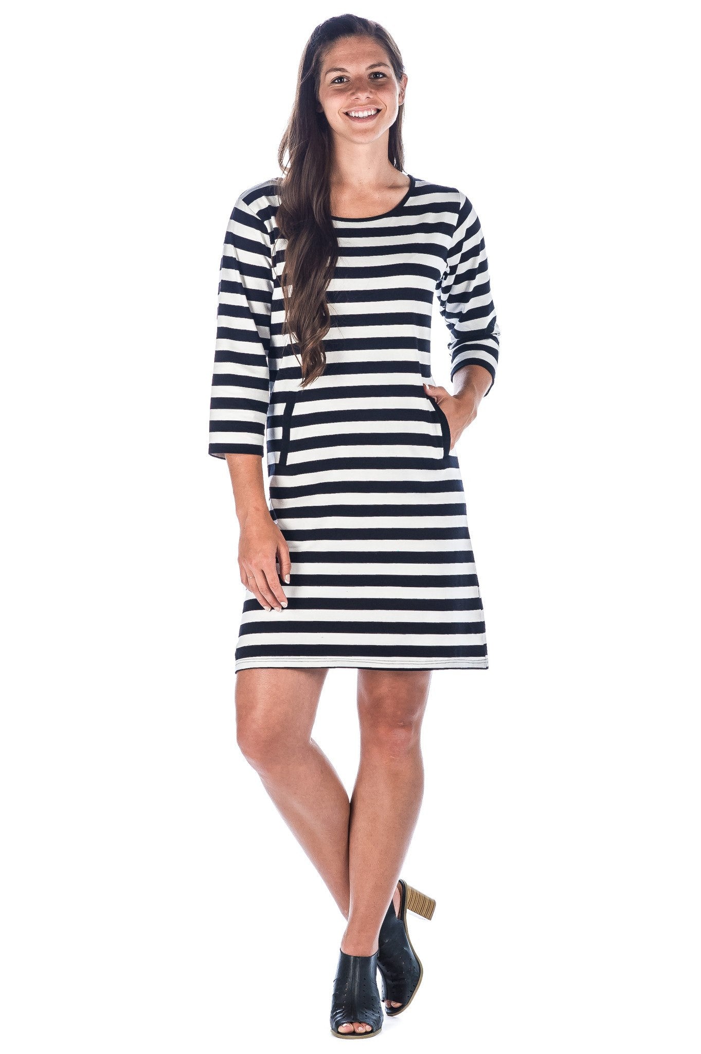 Women's Premium Cotton Knit Dress Noble Mount