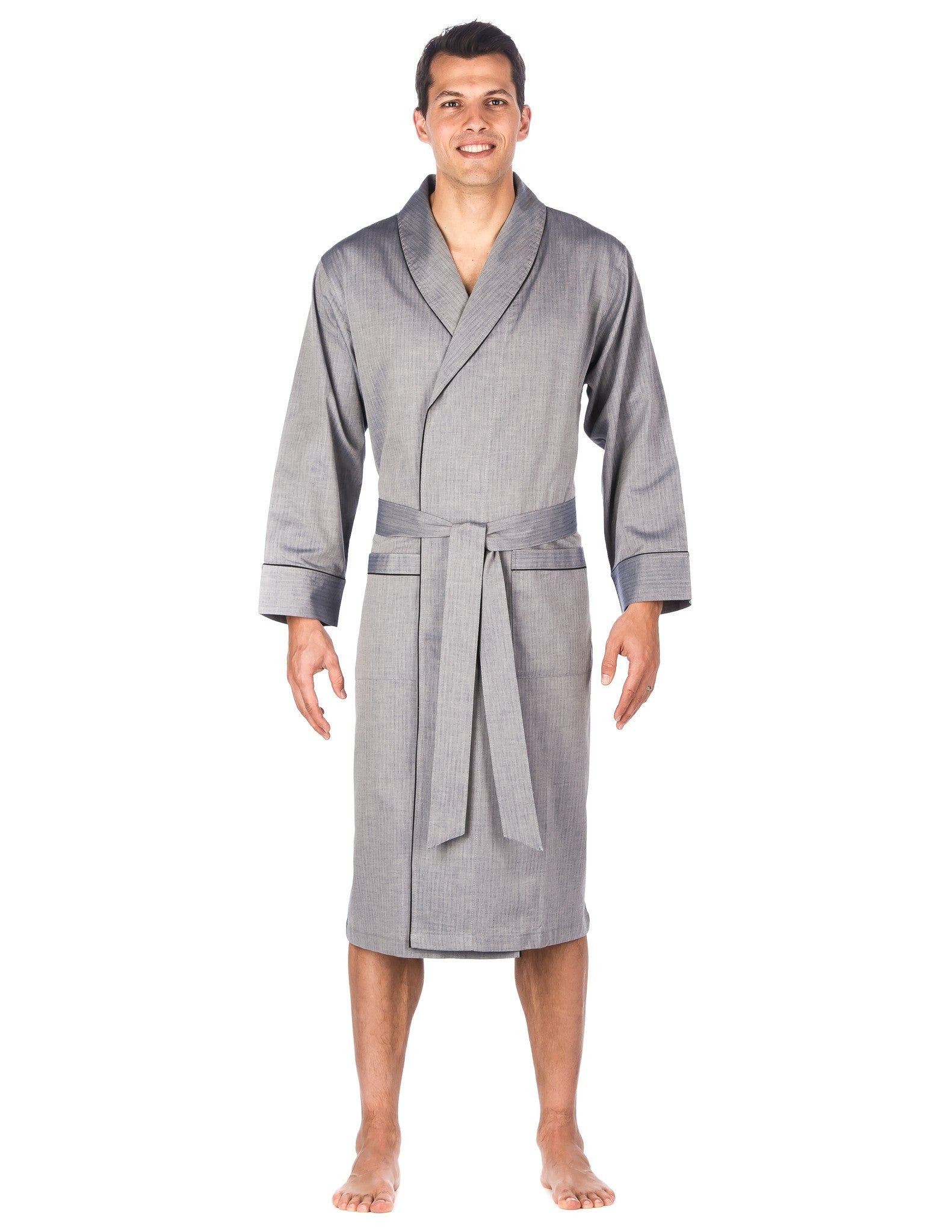 Mens Premium 100% Cotton Robe – Noble Mount