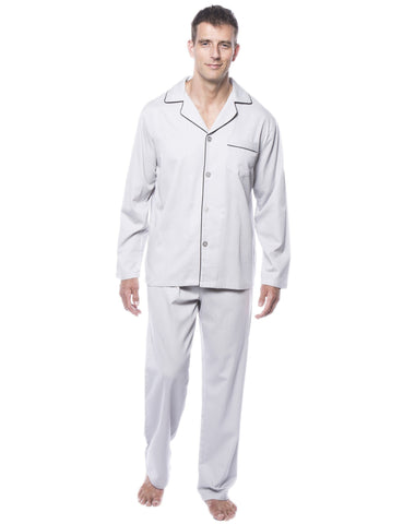 Mens 100% Cotton Pajama Sets - Flannel, Broadcloth – Noble Mount