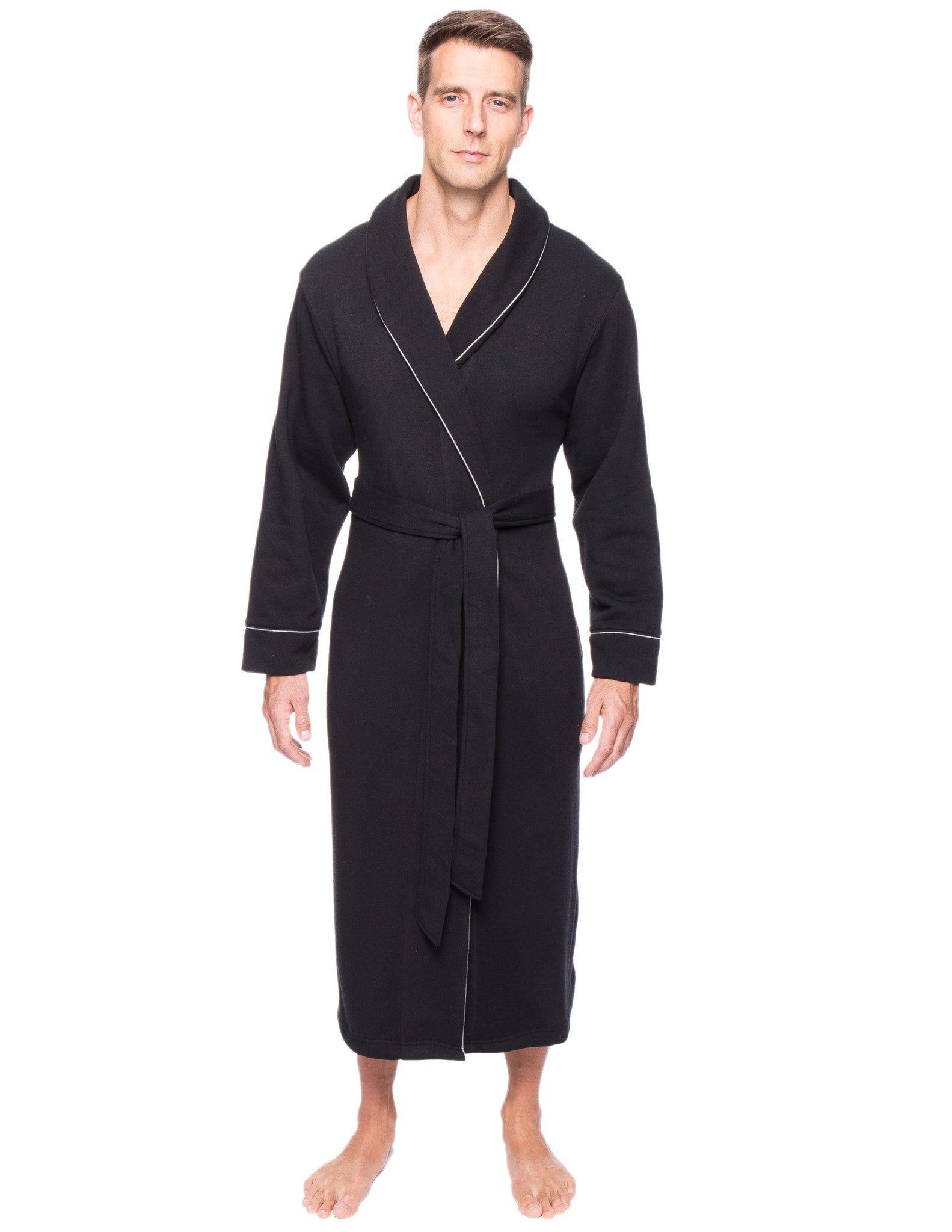 Men's Fleece Lined French Terry Robe – Noble Mount