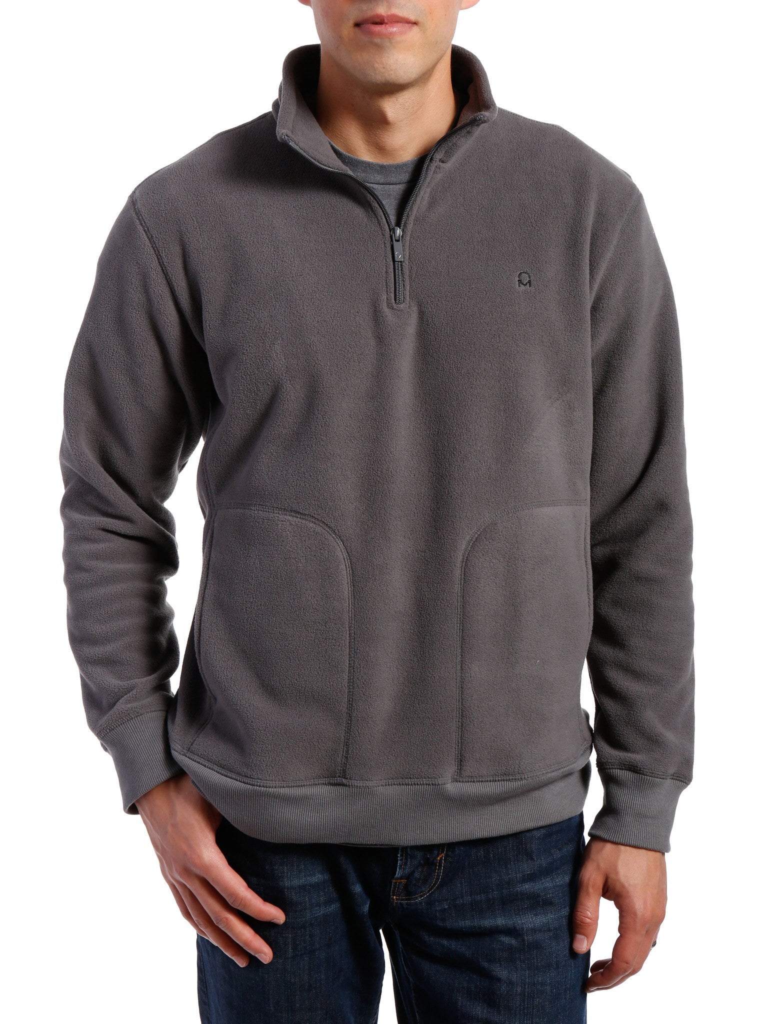 half zip pullover