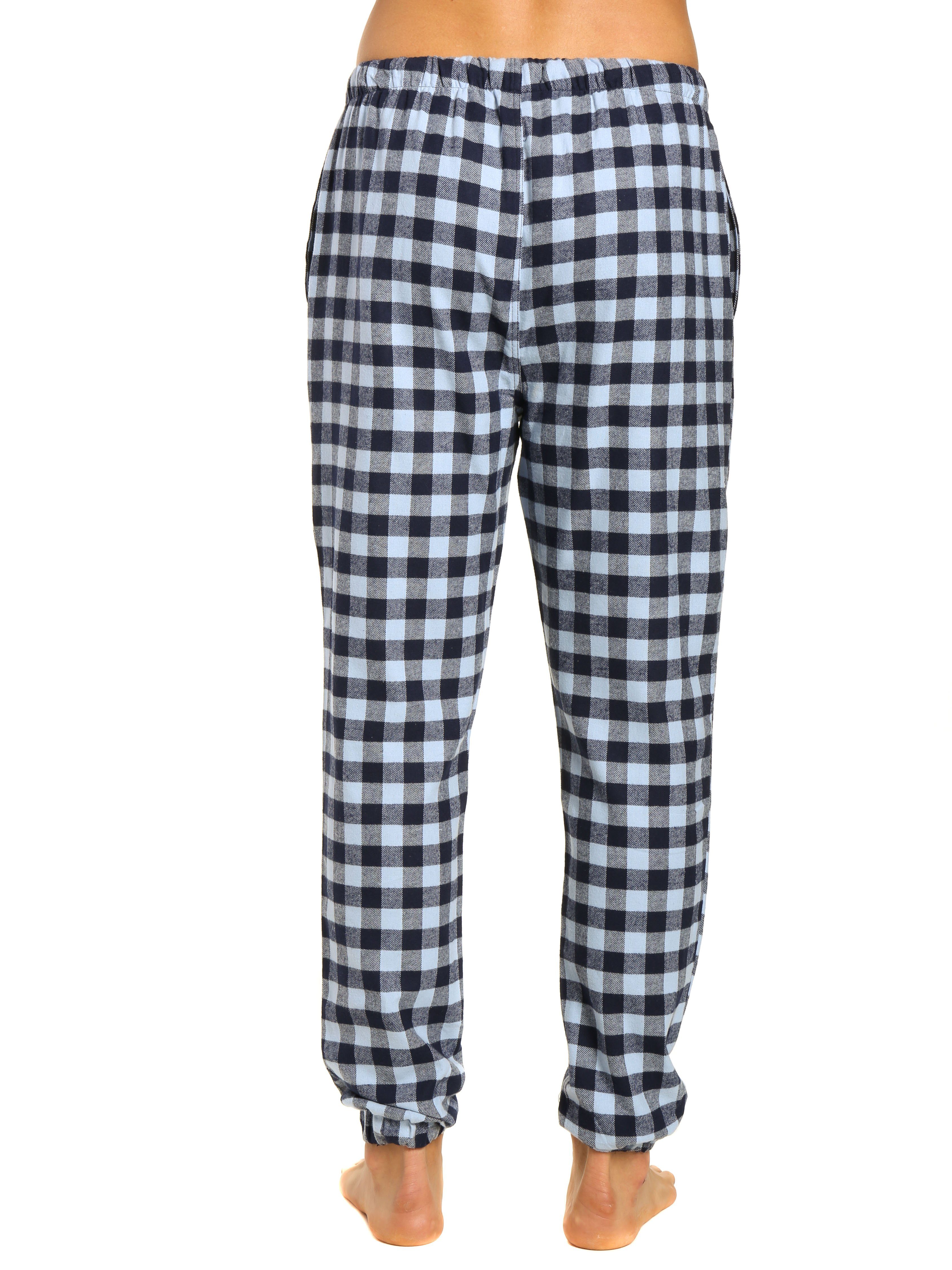 Mens 100% Cotton Flannel Jogger Lounge Pants – Noble Mount