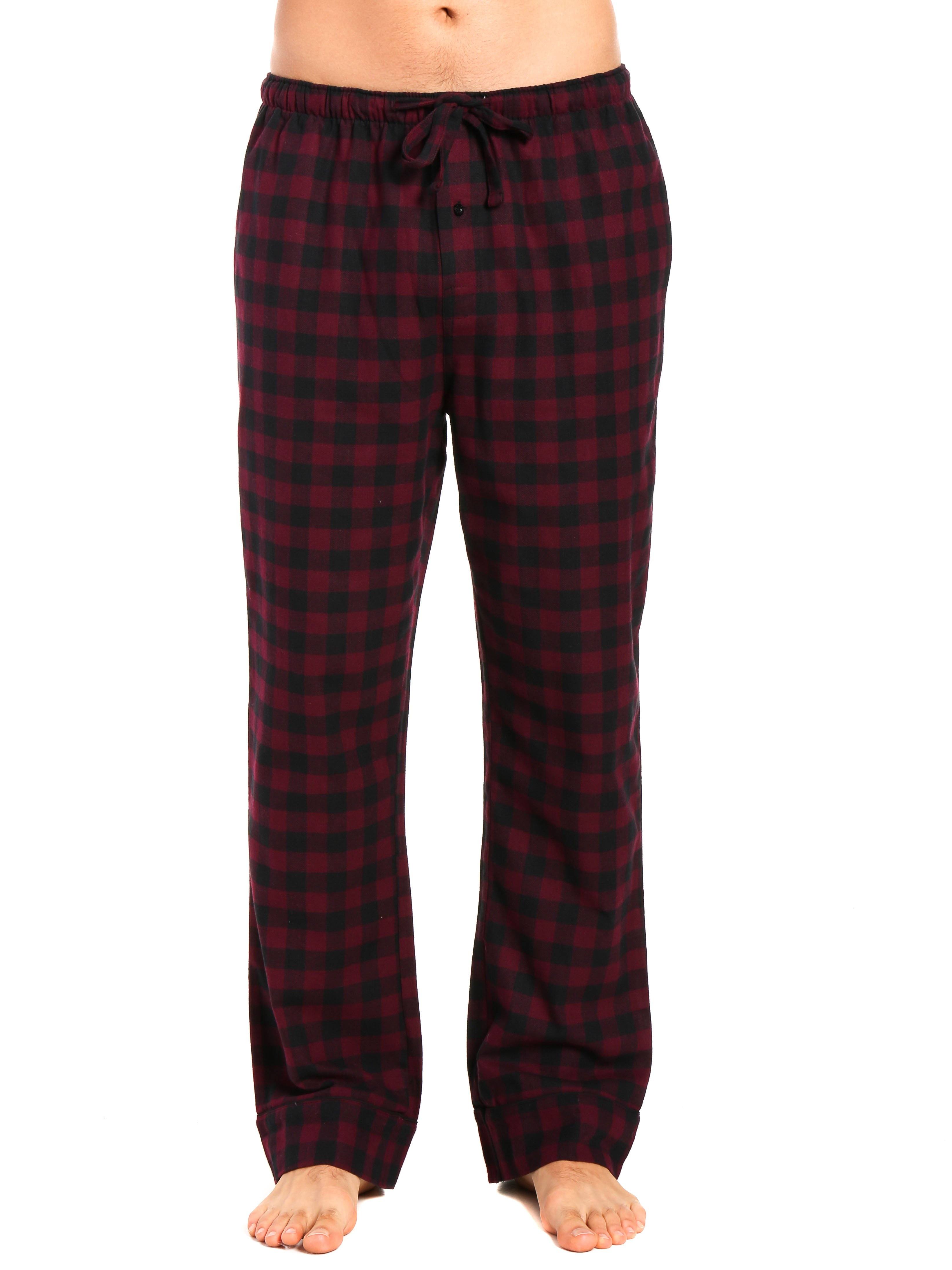 Men's 100% Cotton Flannel Lounge Pants - 2 Pack – Noble Mount