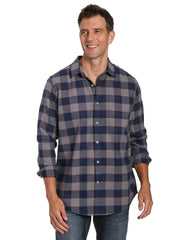 Mens 100% Cotton Flannel Shirt - Regular Fit – Noble Mount