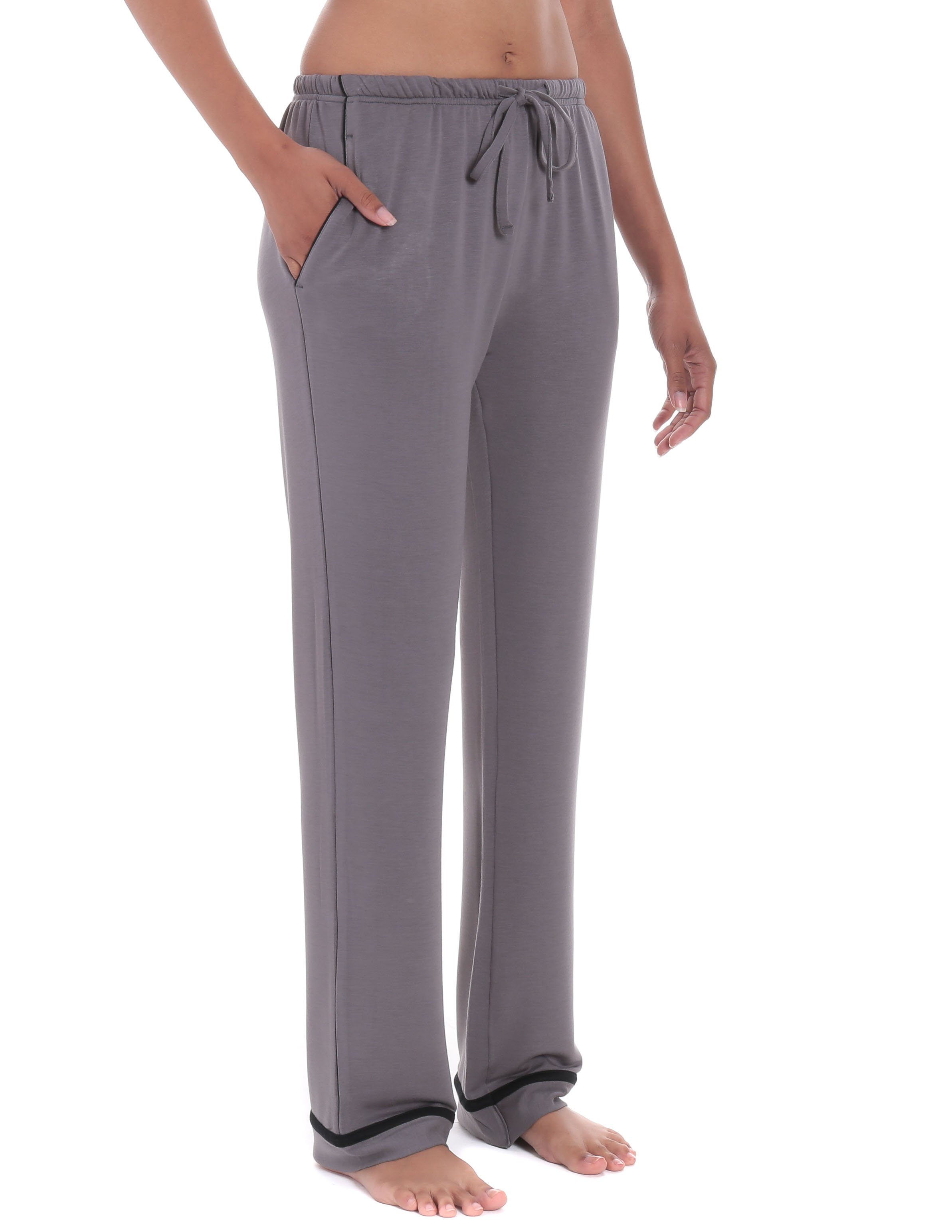 Women's Jersey Knit French Terry Lounge Pants – Noble Mount