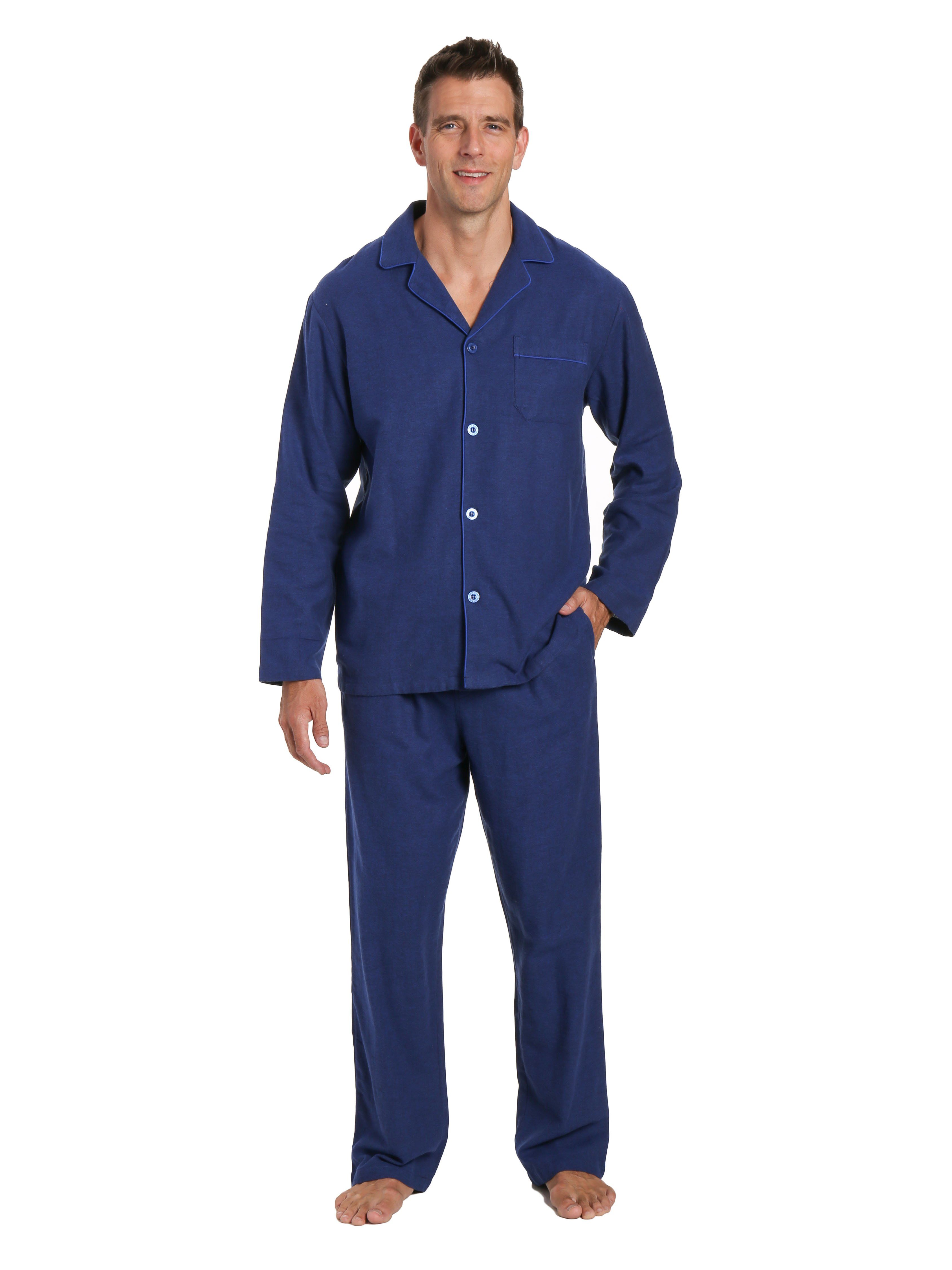 Men's 100% Cotton Flannel Pajama Set – Noble Mount