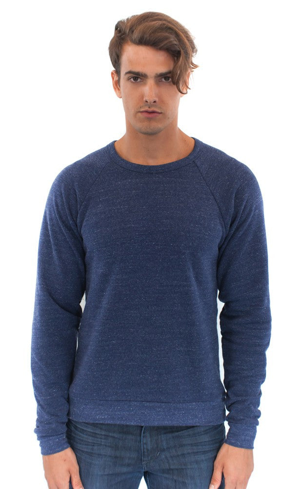 raglan crew sweatshirt