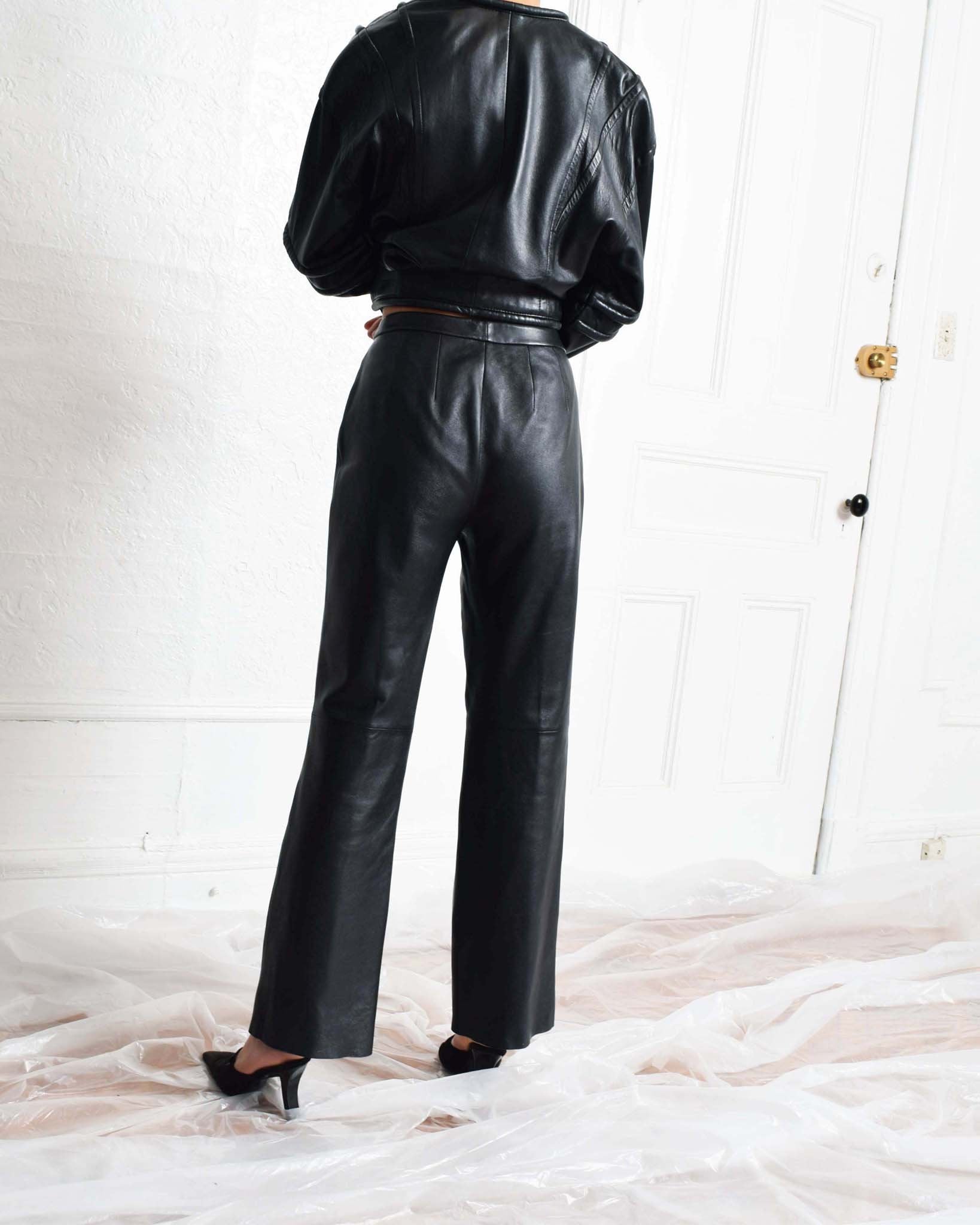 vintage leather pants