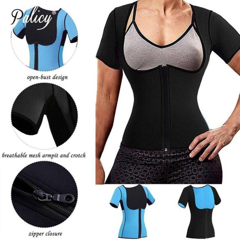 sauna vest with sleeves