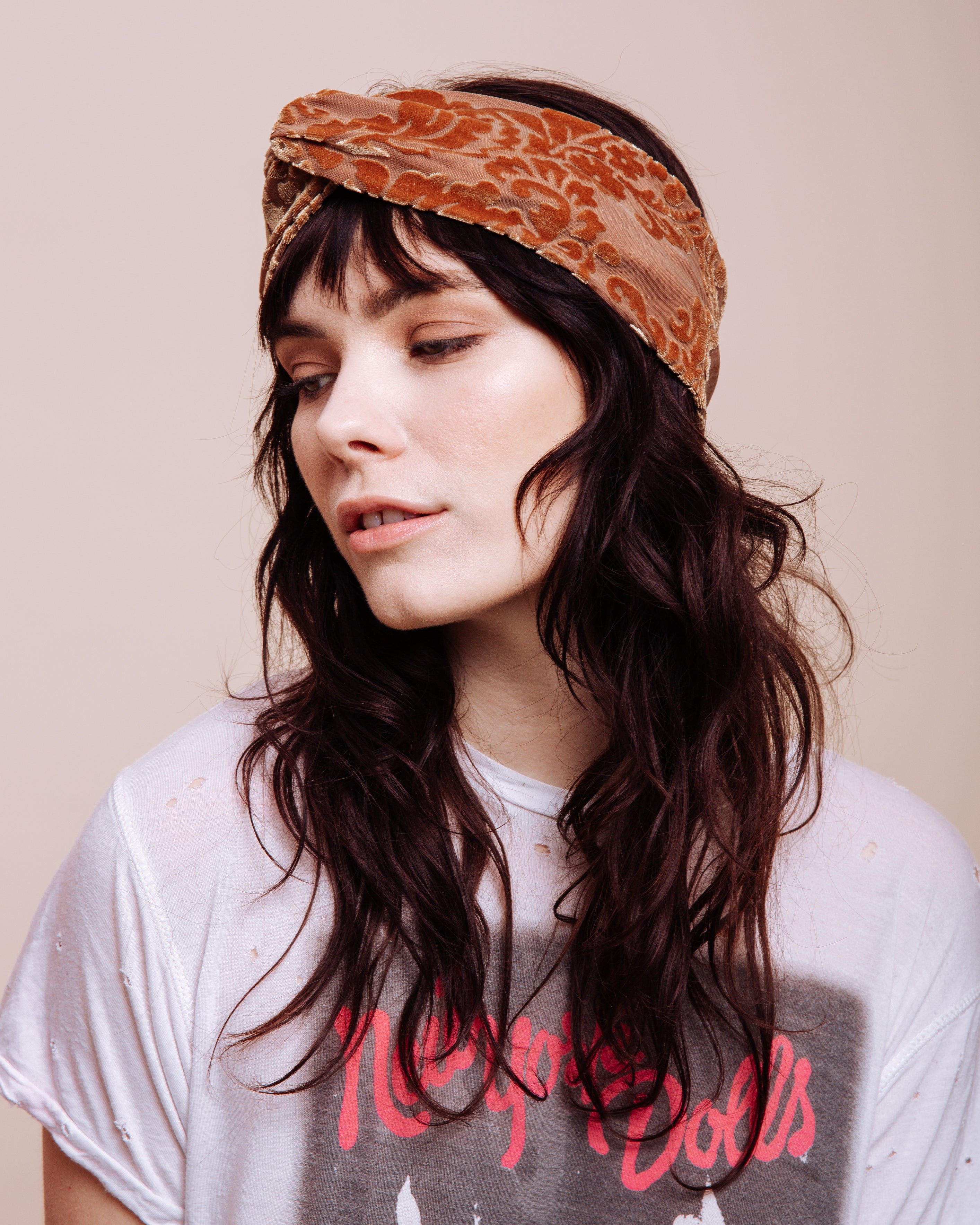 The Hendrix: Gold - Turban Headband - Im With The Band product image