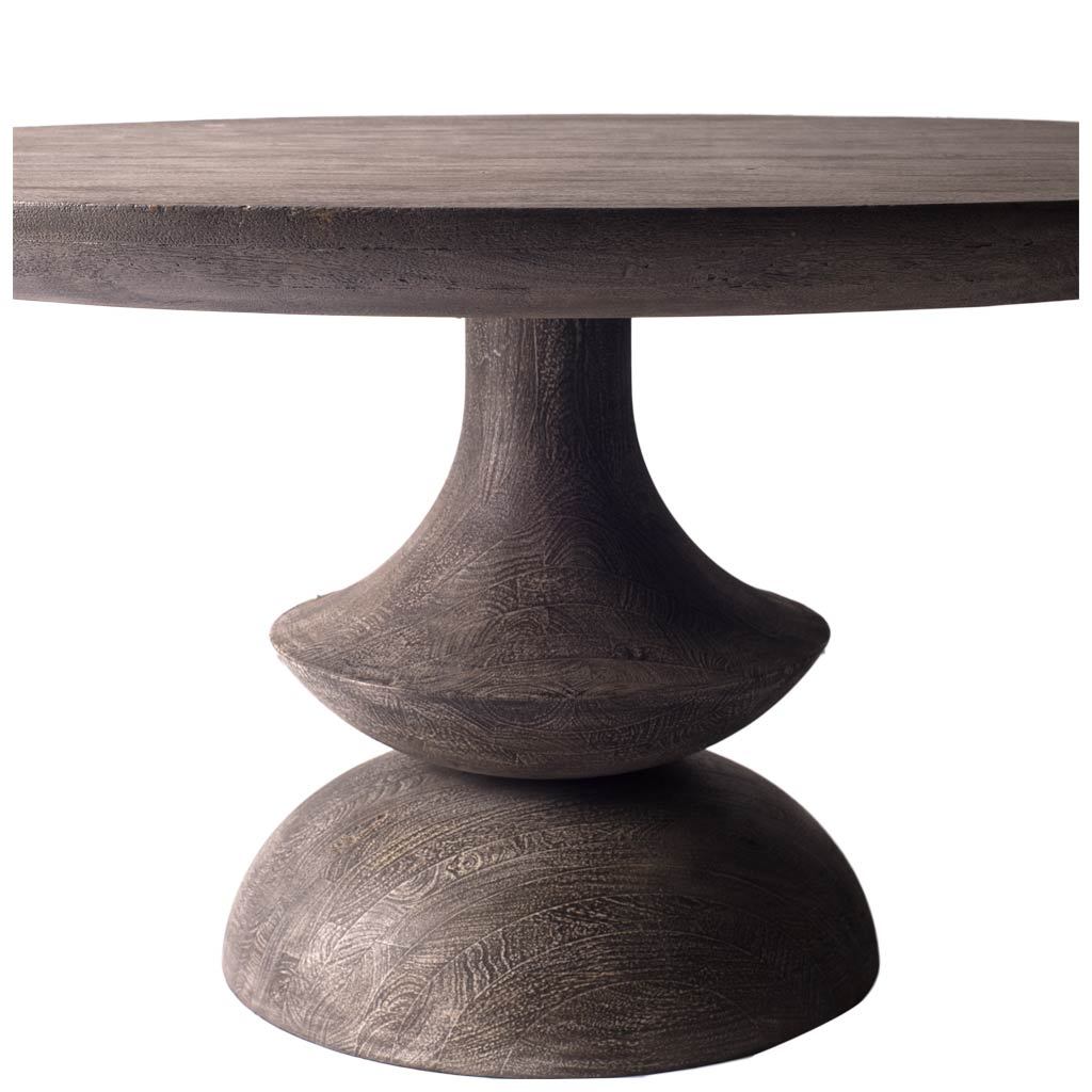 Crossman Dining Table ~ Charcoal Gray