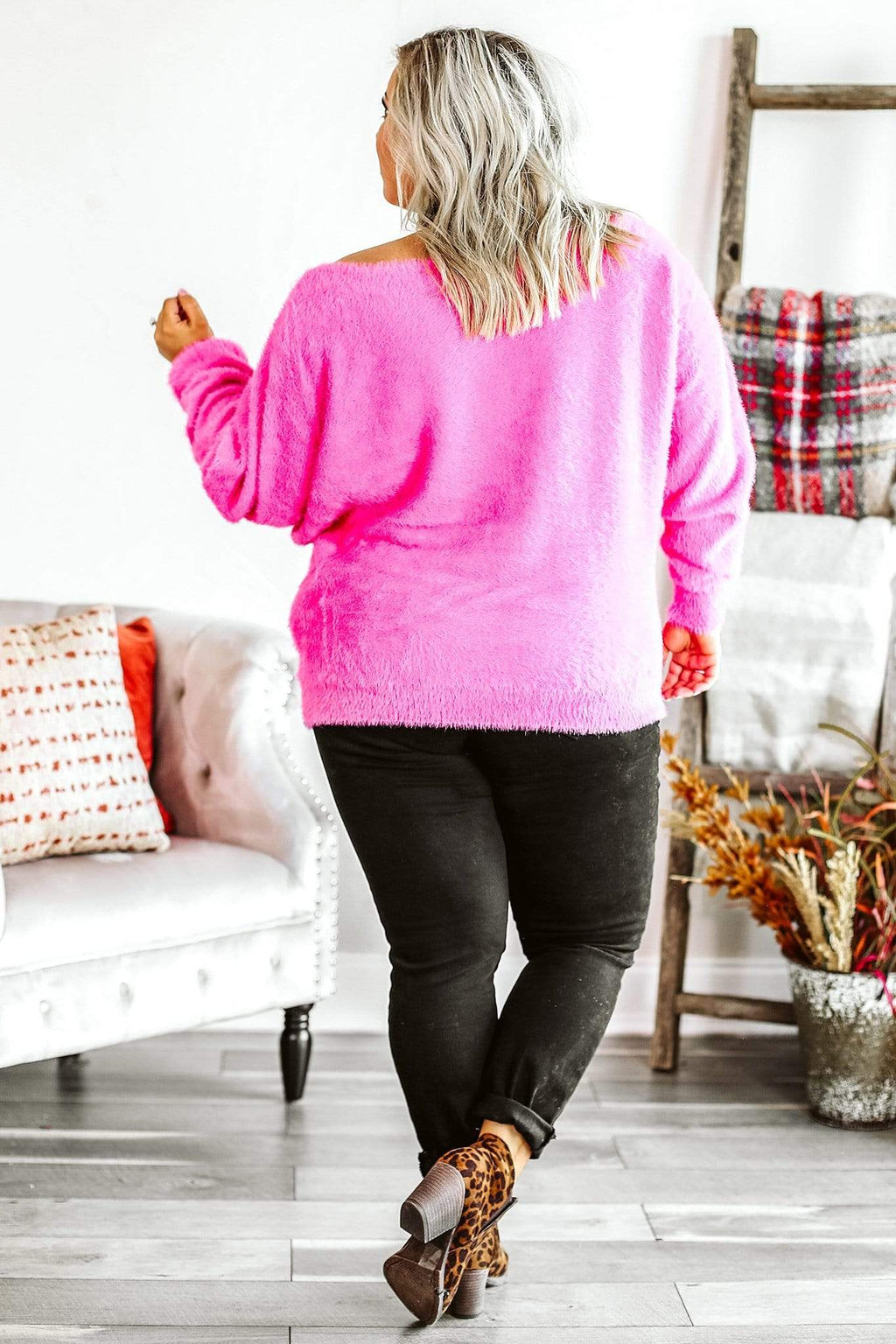 Pink Plus Sweater, Pink Plus Top, Curvy Let Simplify