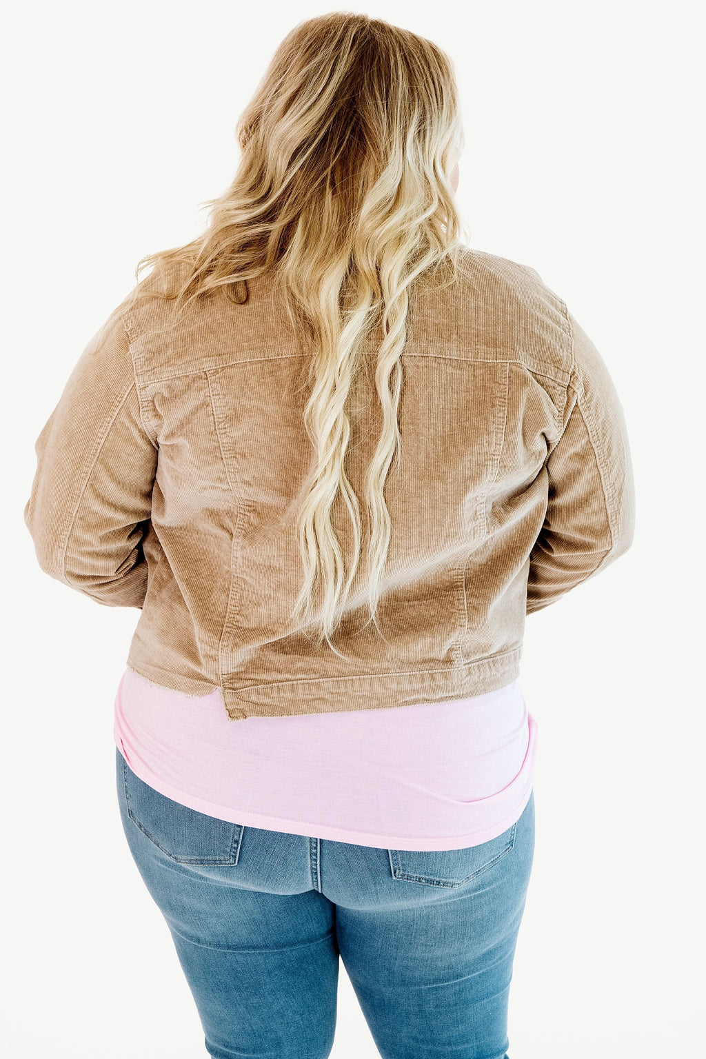 Juniper | Taupe Corduroy Jacket 1X-6X