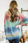 Glitzy Girlz Boutique Just Some Guy Sweater | Trendy Multi Sweater