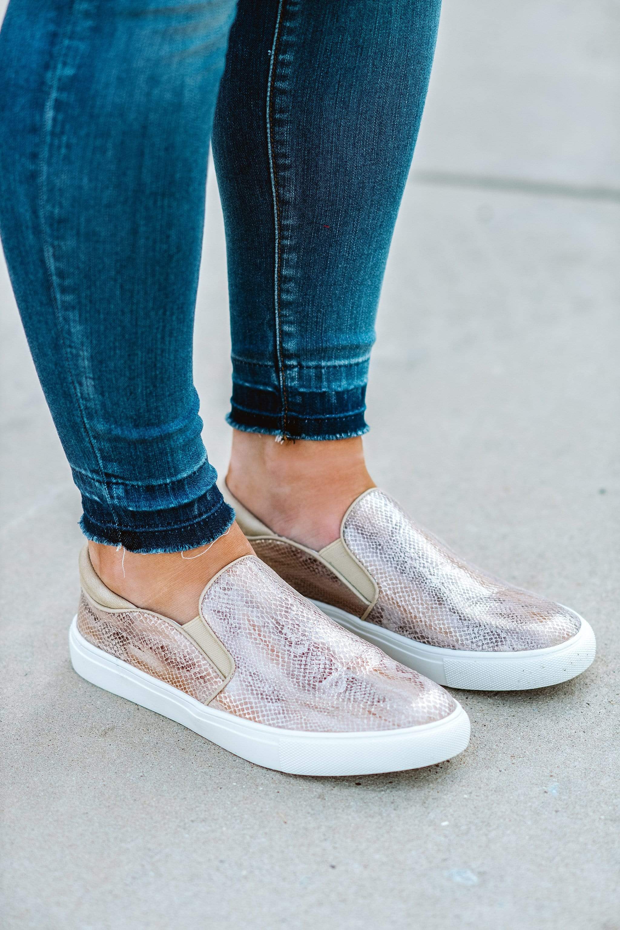 snakeskin sneakers boutique