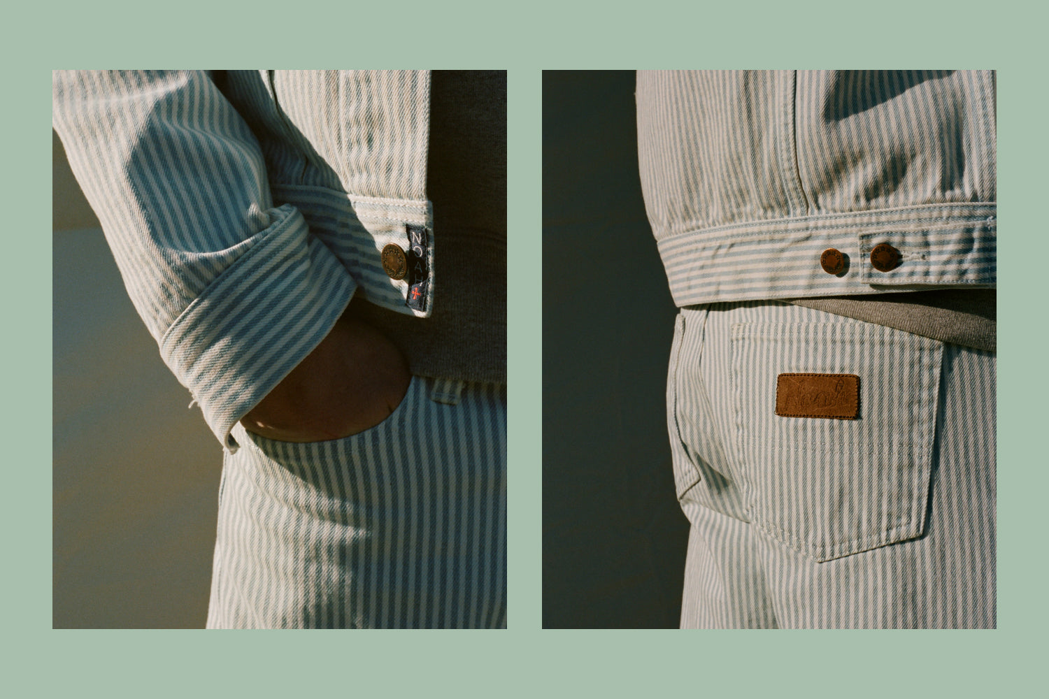 In Detail: Striped Denim - Noah