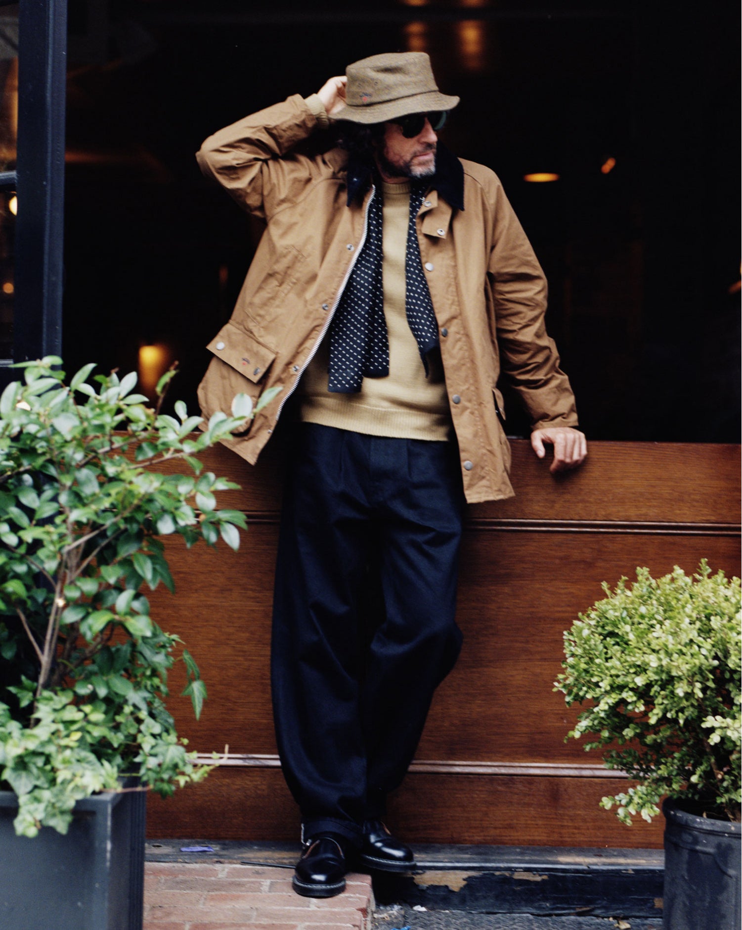 NOAH × Barbour 60/40 Bedale Jacket オレンジ