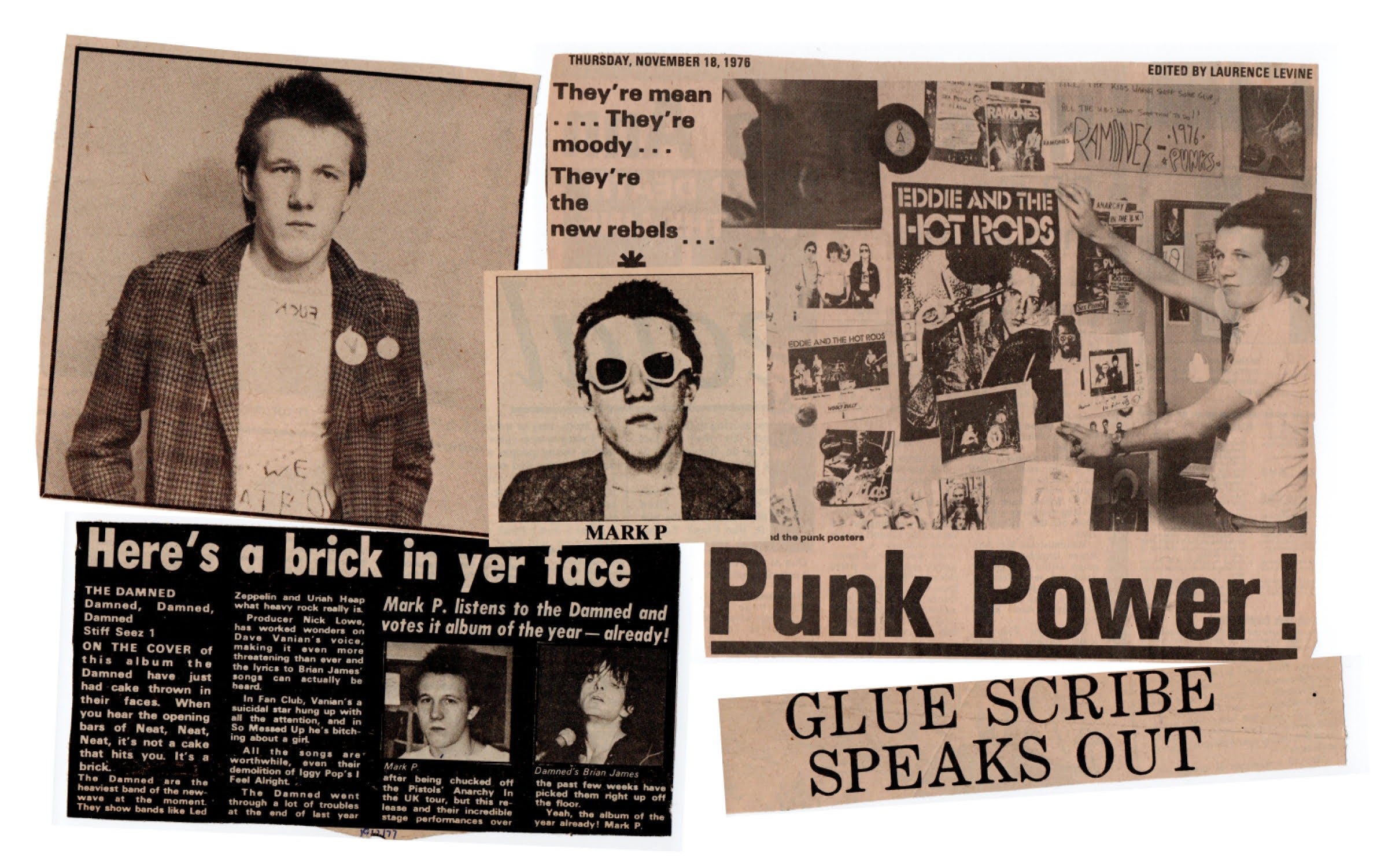 A Brief History of Punk Zine Sniffin\' Glue - Noah