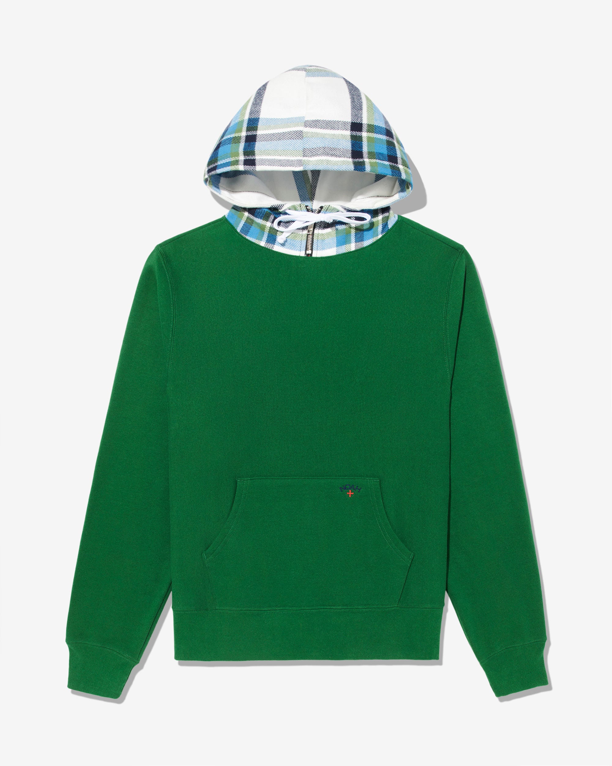 Flannel Hood Sweatshirt - Noah