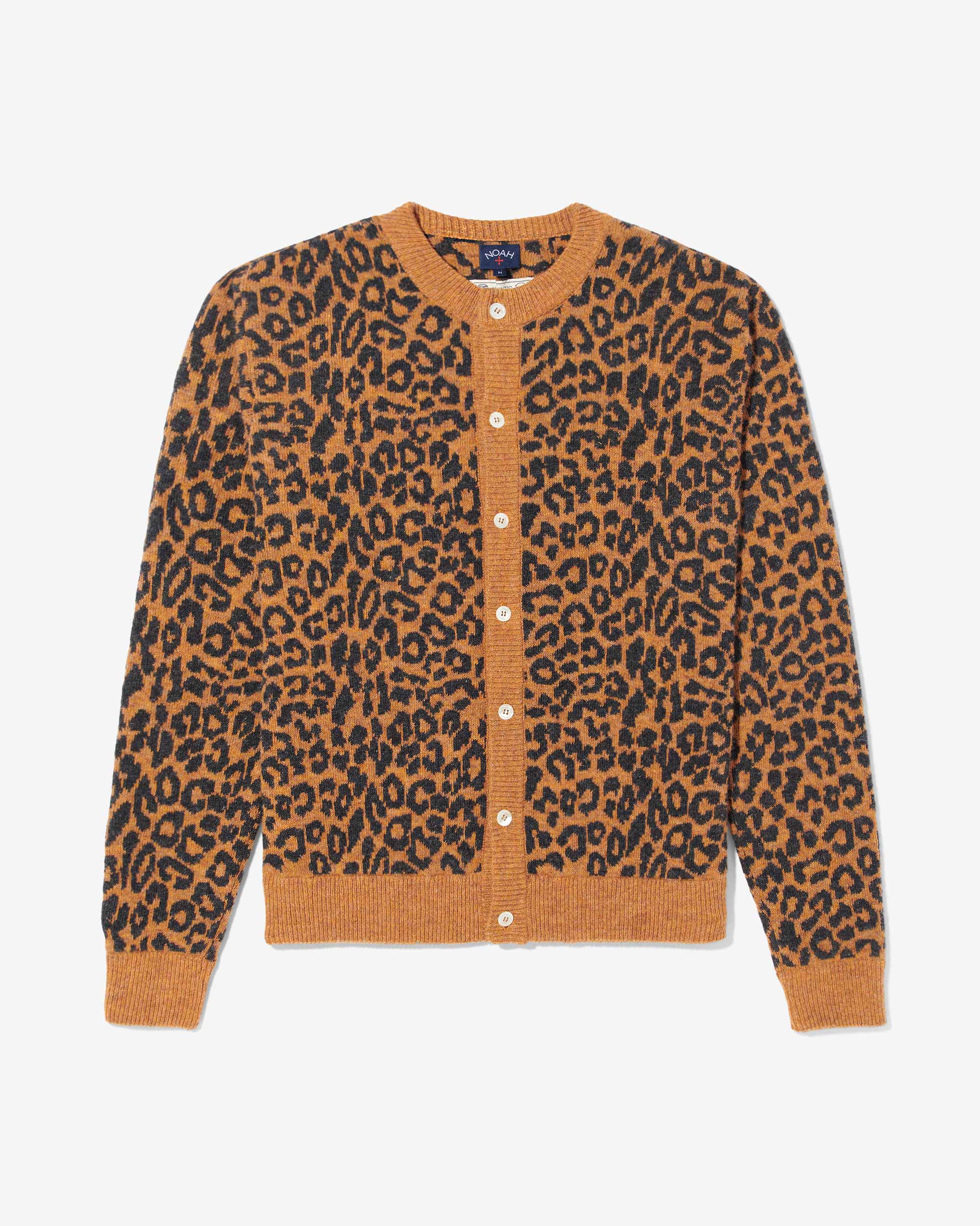 Leopard Cardigan Sweater - Noah