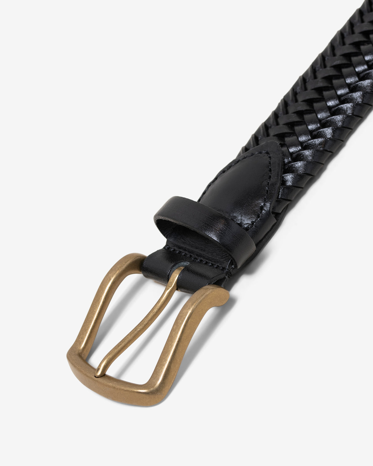 Braided Leather Belt - Noah