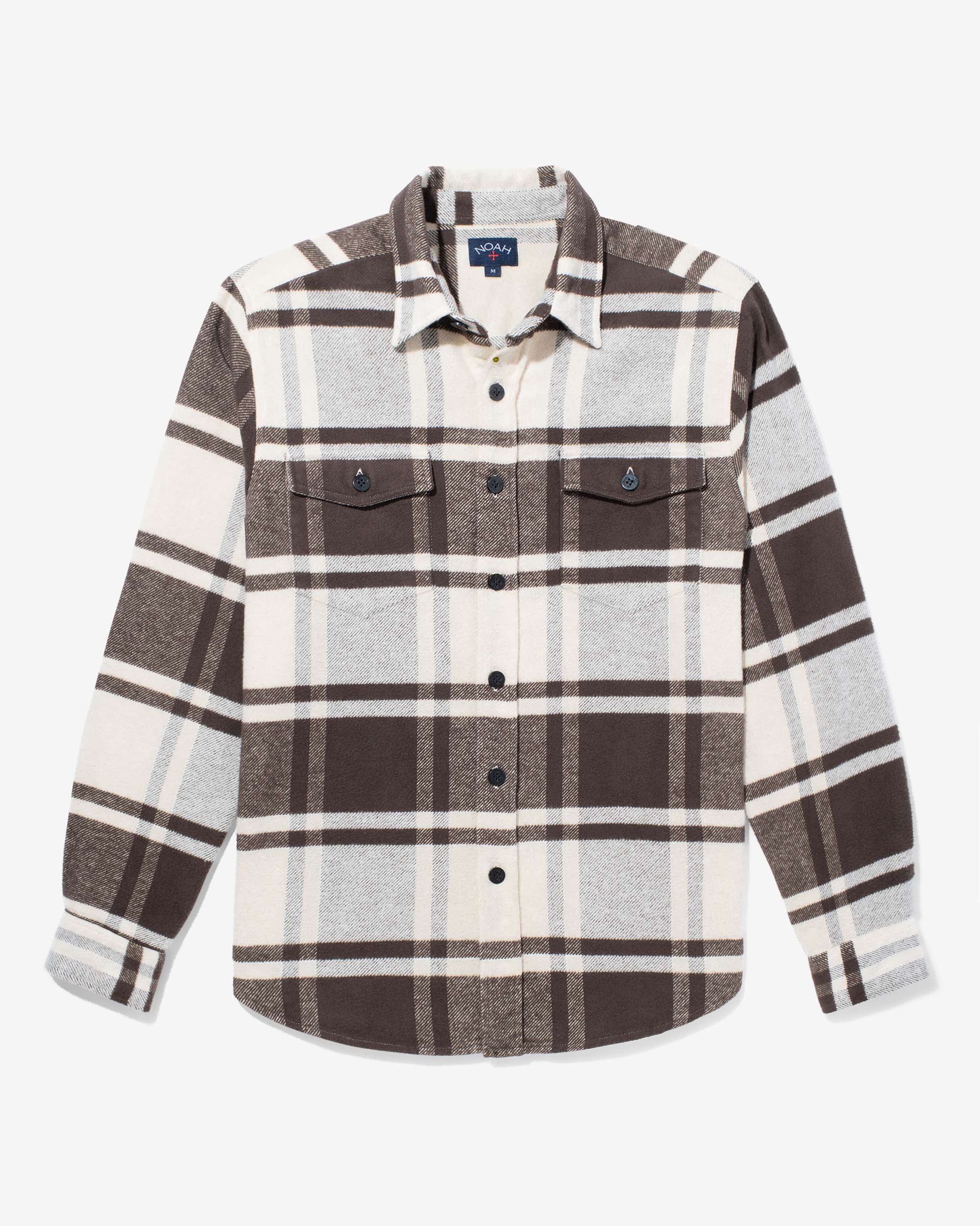 NOAH Heavyweight Flannel ネルシャツ 長袖-