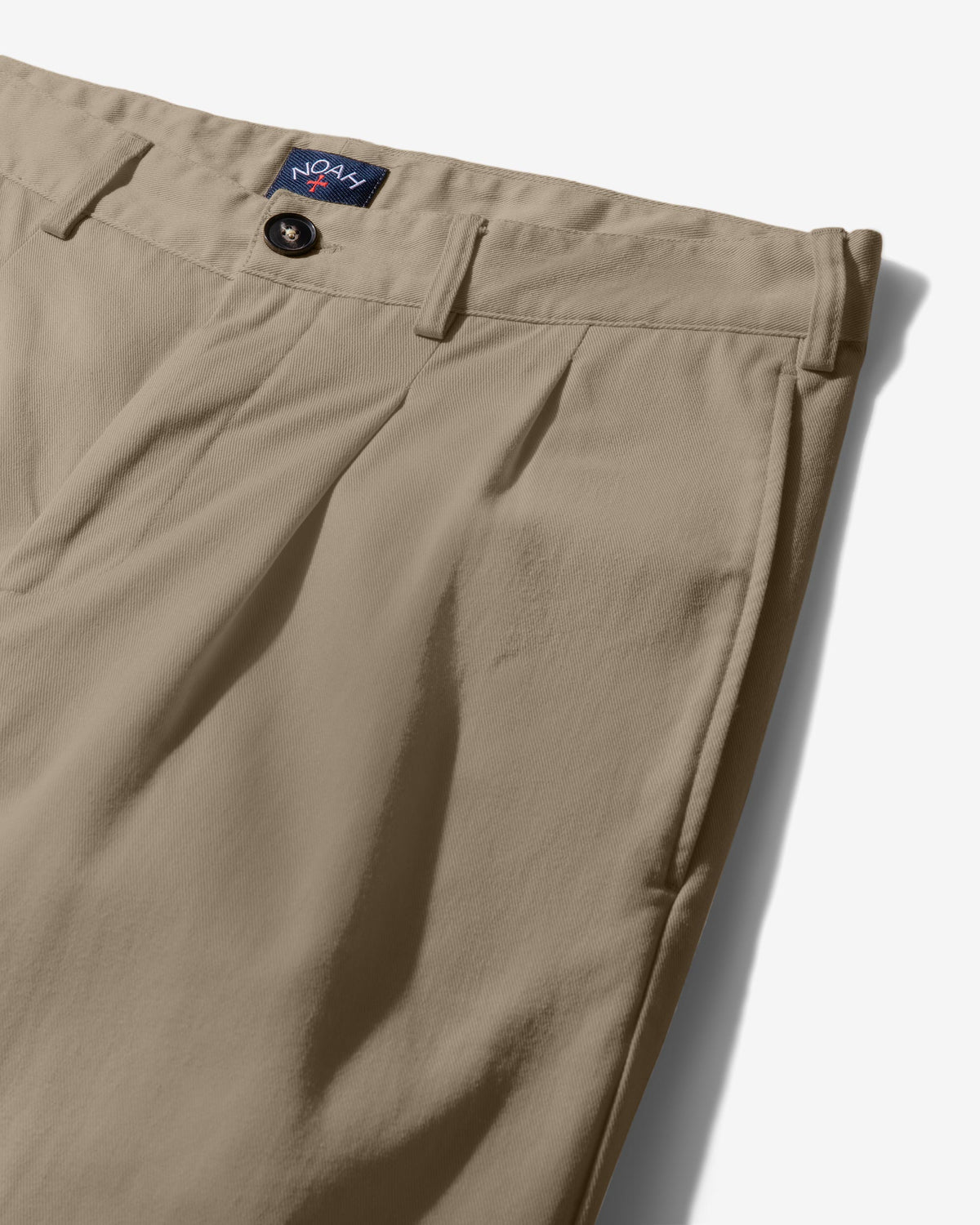 Twill Double-Pleat Pant - Noah