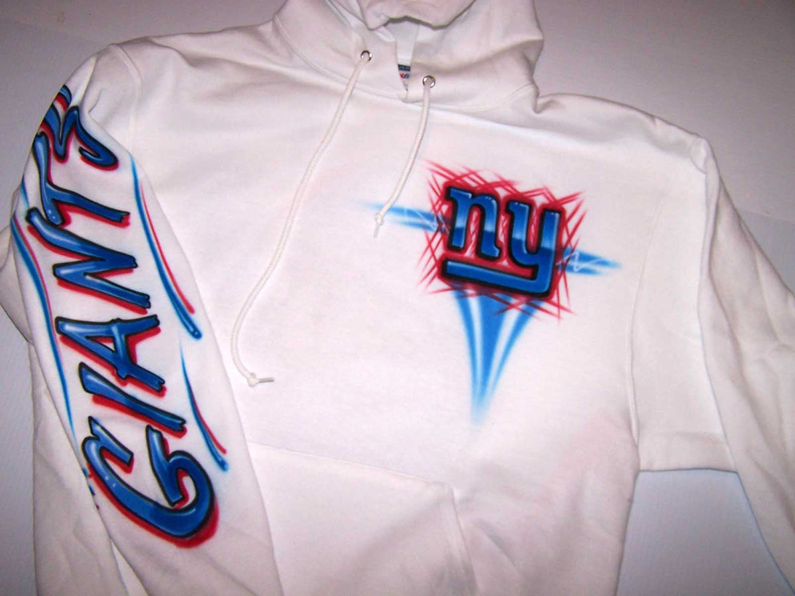 ny giants hoodie sweatshirt