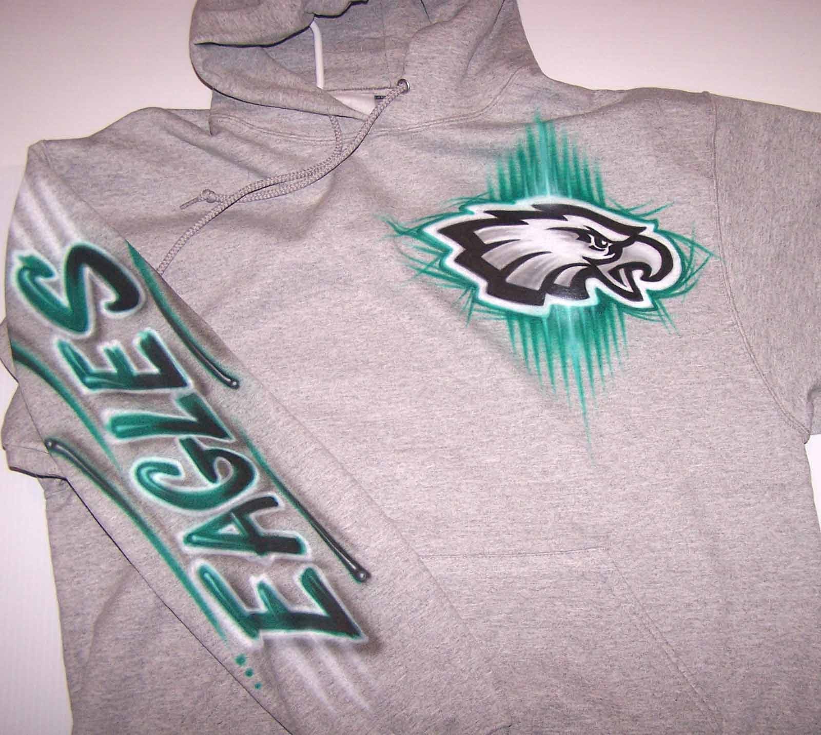 custom eagles hoodie