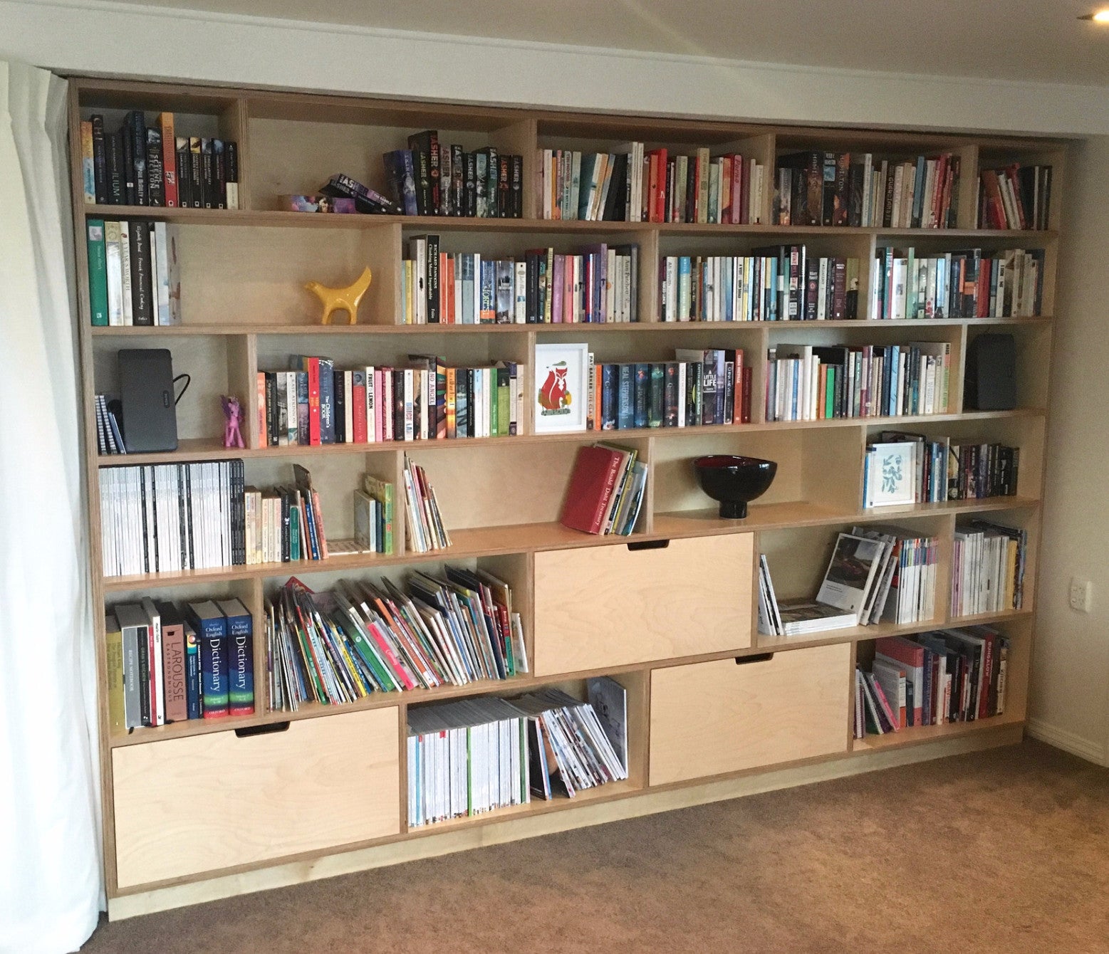 Make Furniture - Plywood Bookshelf - Nelson