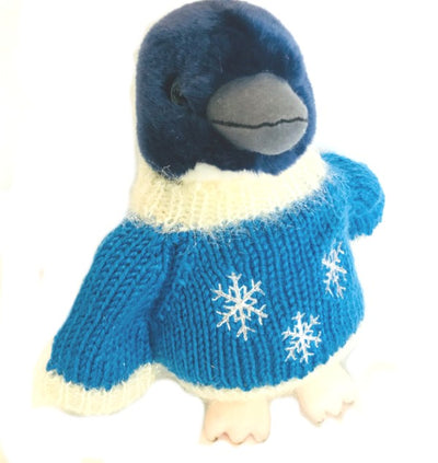 Happy Birthday Penguin Plush with Purple Sweater (10 Tall) – Penguin Gift  Shop