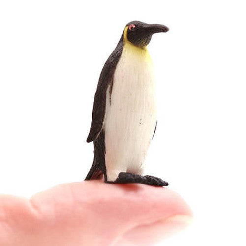 small plastic penguin figurines